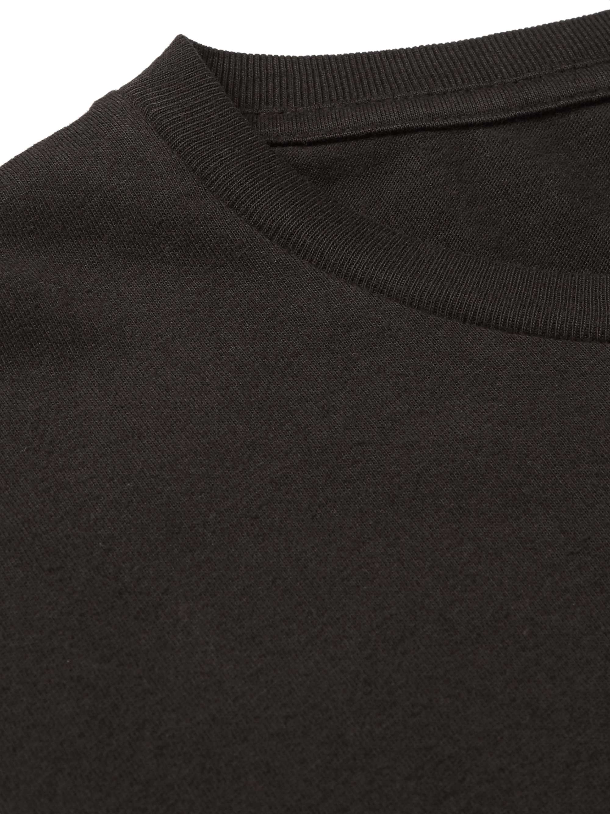MOLLUSK Printed Cotton-Jersey T-Shirt