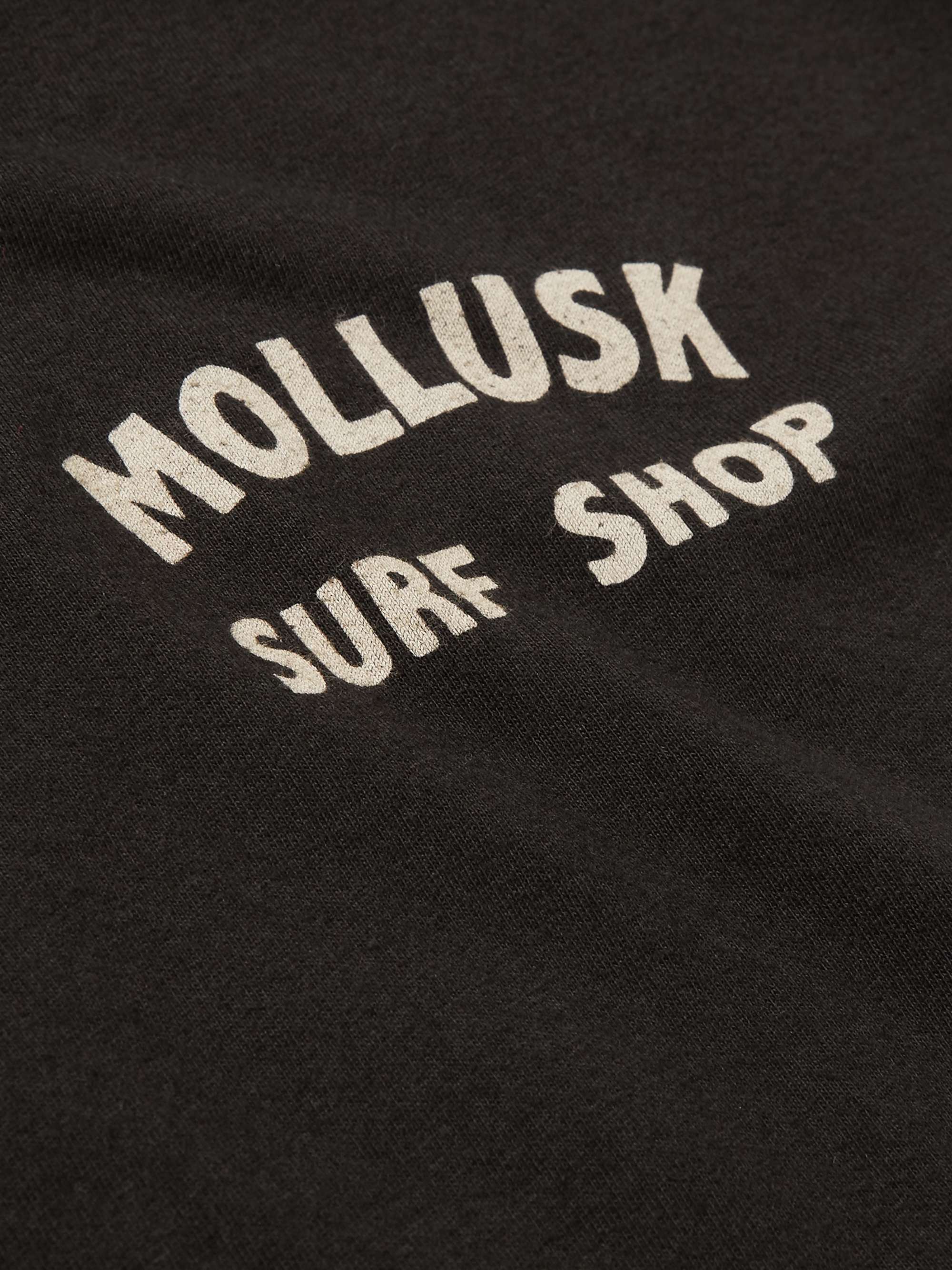 MOLLUSK Printed Cotton-Jersey T-Shirt