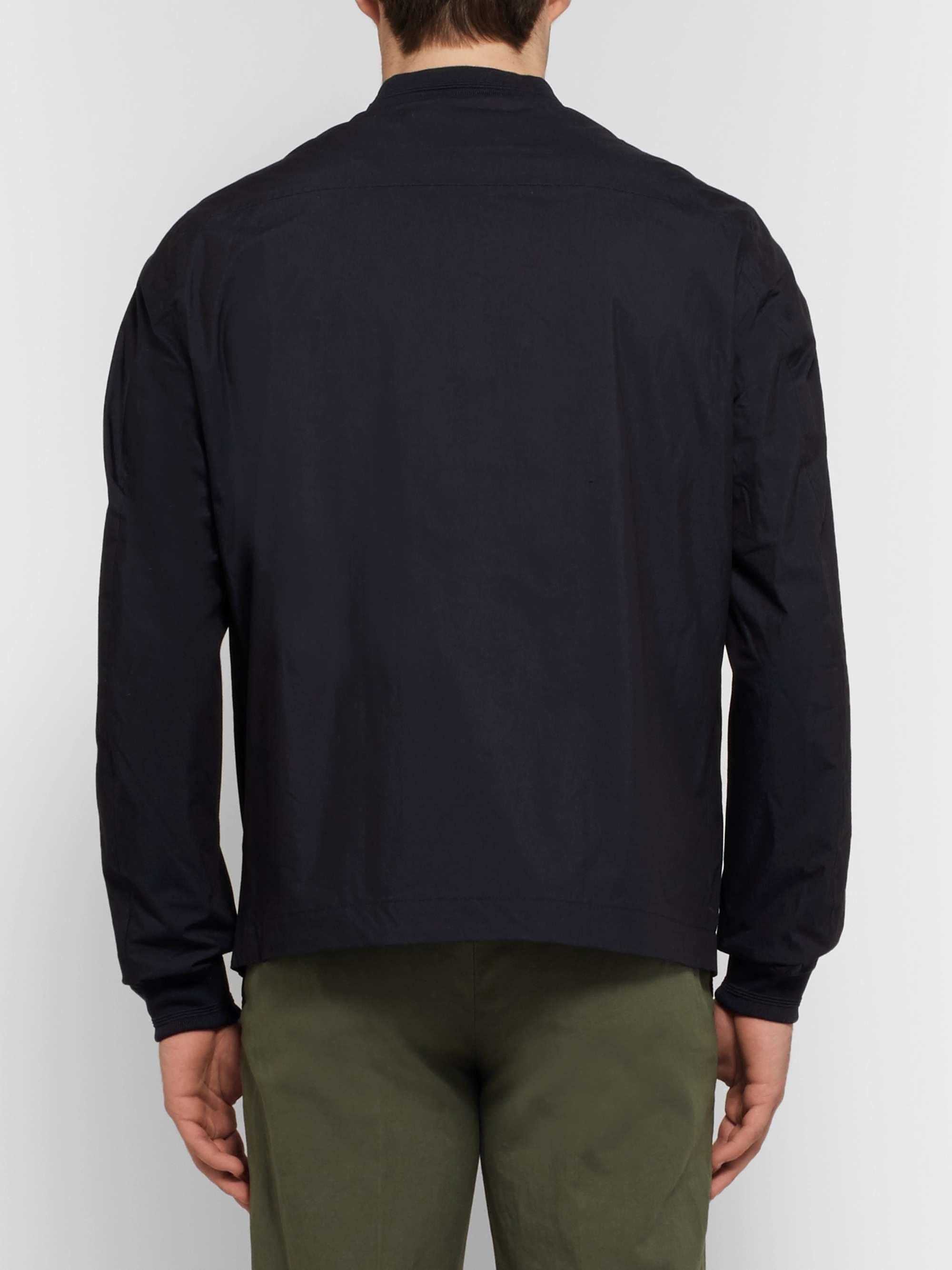 NN07 Cotton and Nylon-Blend Matte-Satin Bomber Jacket