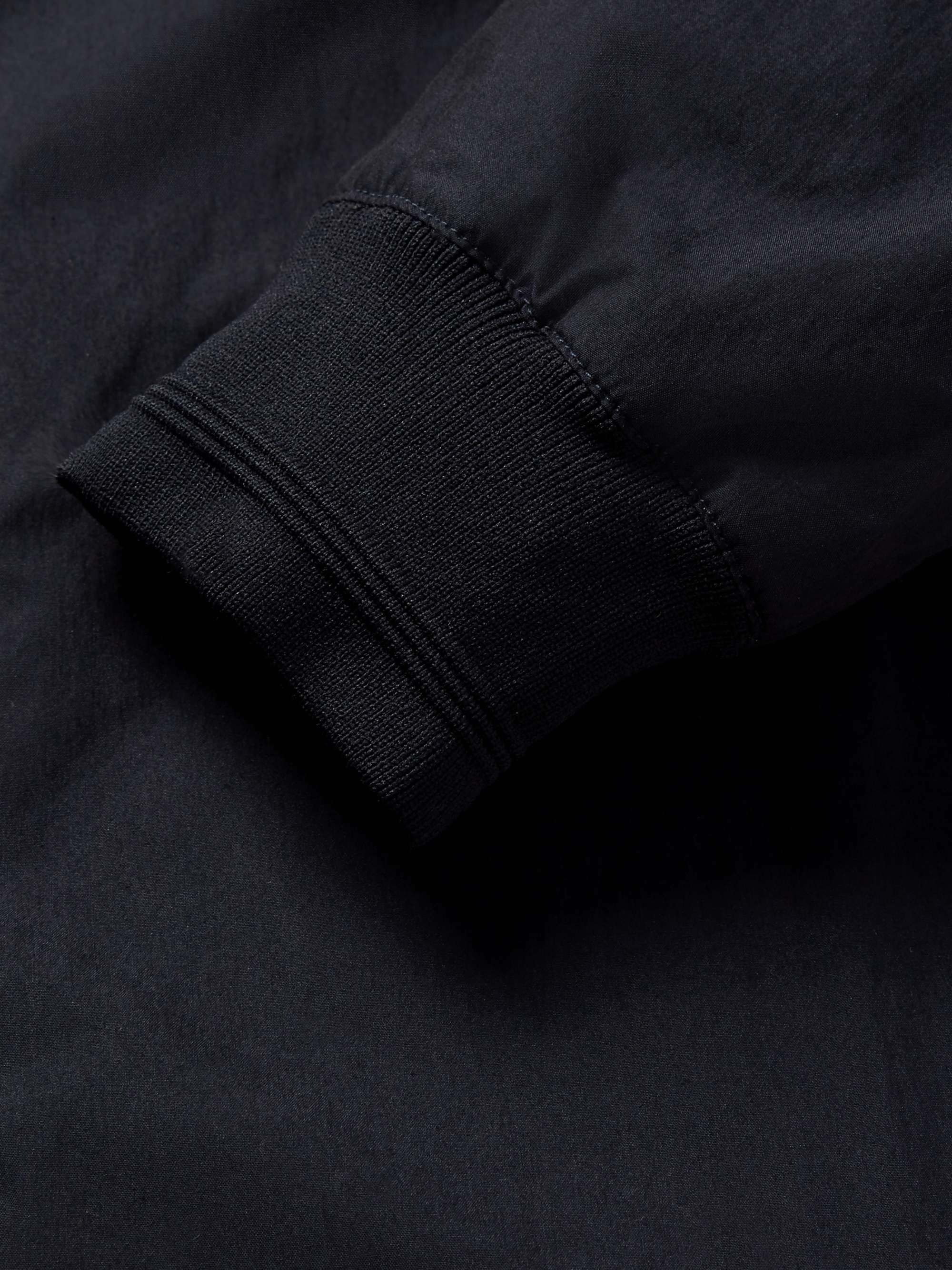 NN07 Cotton and Nylon-Blend Matte-Satin Bomber Jacket