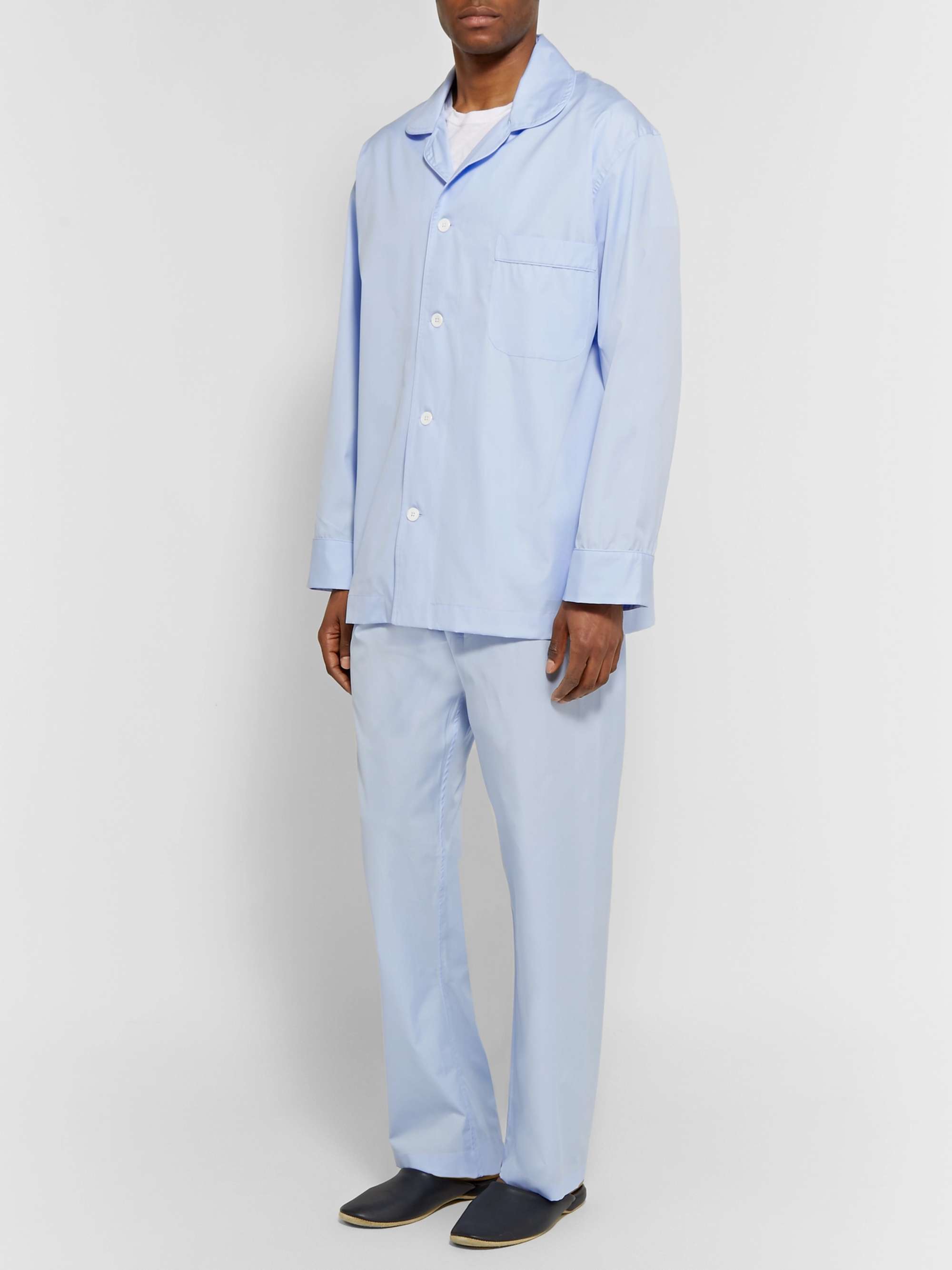 EMMA WILLIS Cotton-Poplin Pyjama Set for Men | MR PORTER