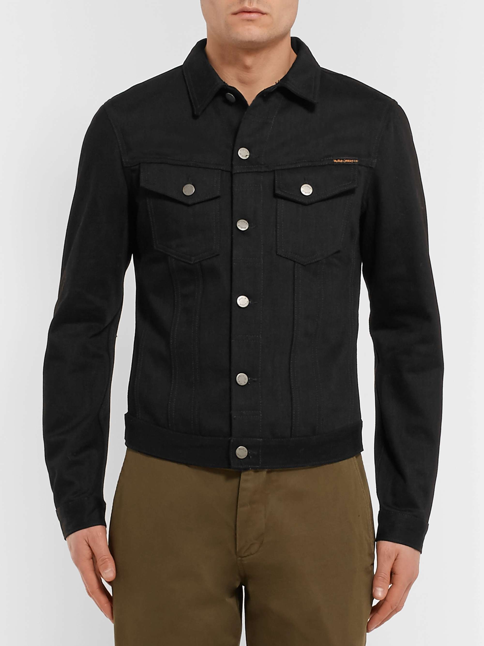 NUDIE JEANS Billy Slim-Fit Organic Denim Jacket