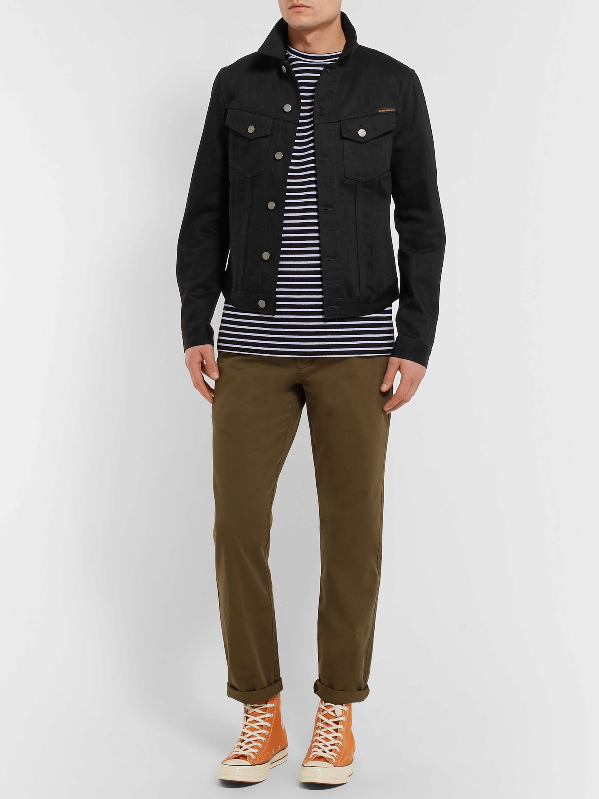 NUDIE JEANS Billy Slim-Fit Organic Denim Jacket