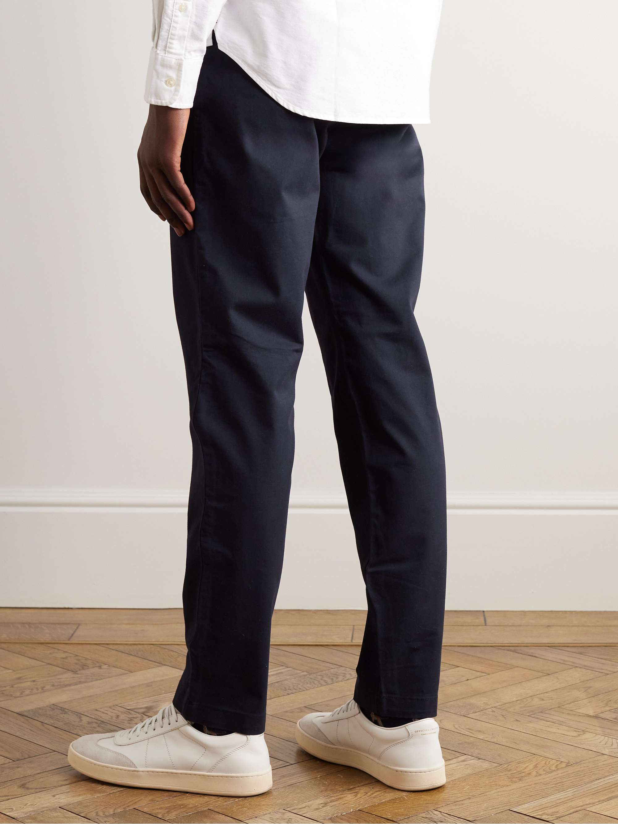 CLUB MONACO Connor Slim-Fit Cotton-Twill Chinos for Men | MR PORTER