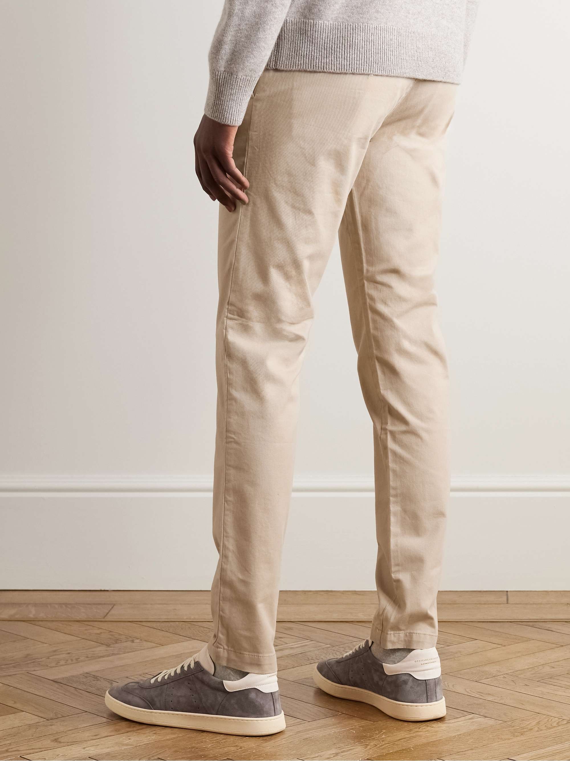 CLUB MONACO Connor Slim-Fit Cotton-Twill Chinos