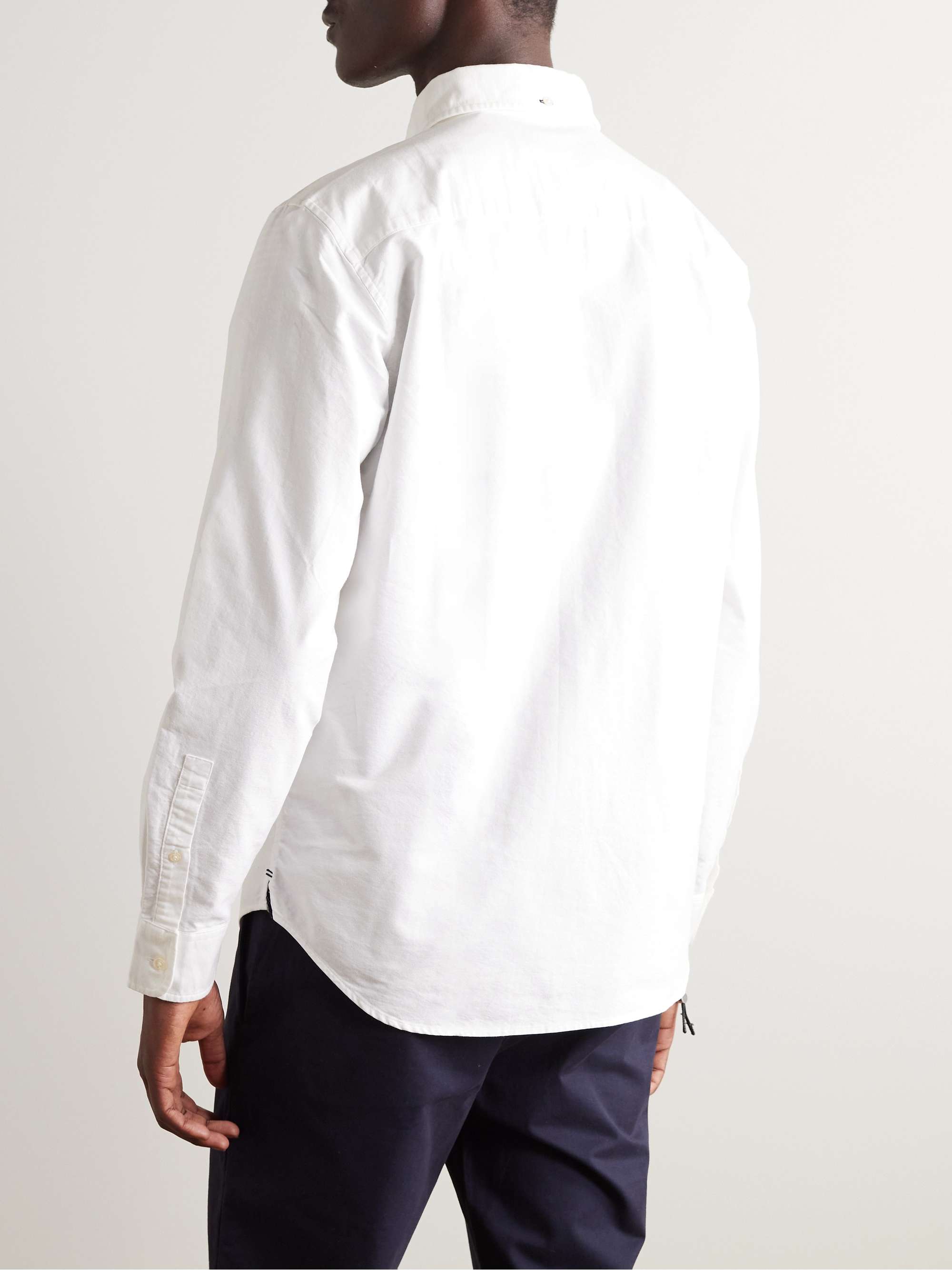 CLUB MONACO Button-Down Collar Cotton Oxford Shirt
