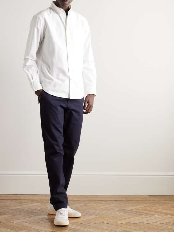 CLUB MONACO Button-Down Collar Cotton Oxford Shirt for Men | MR PORTER