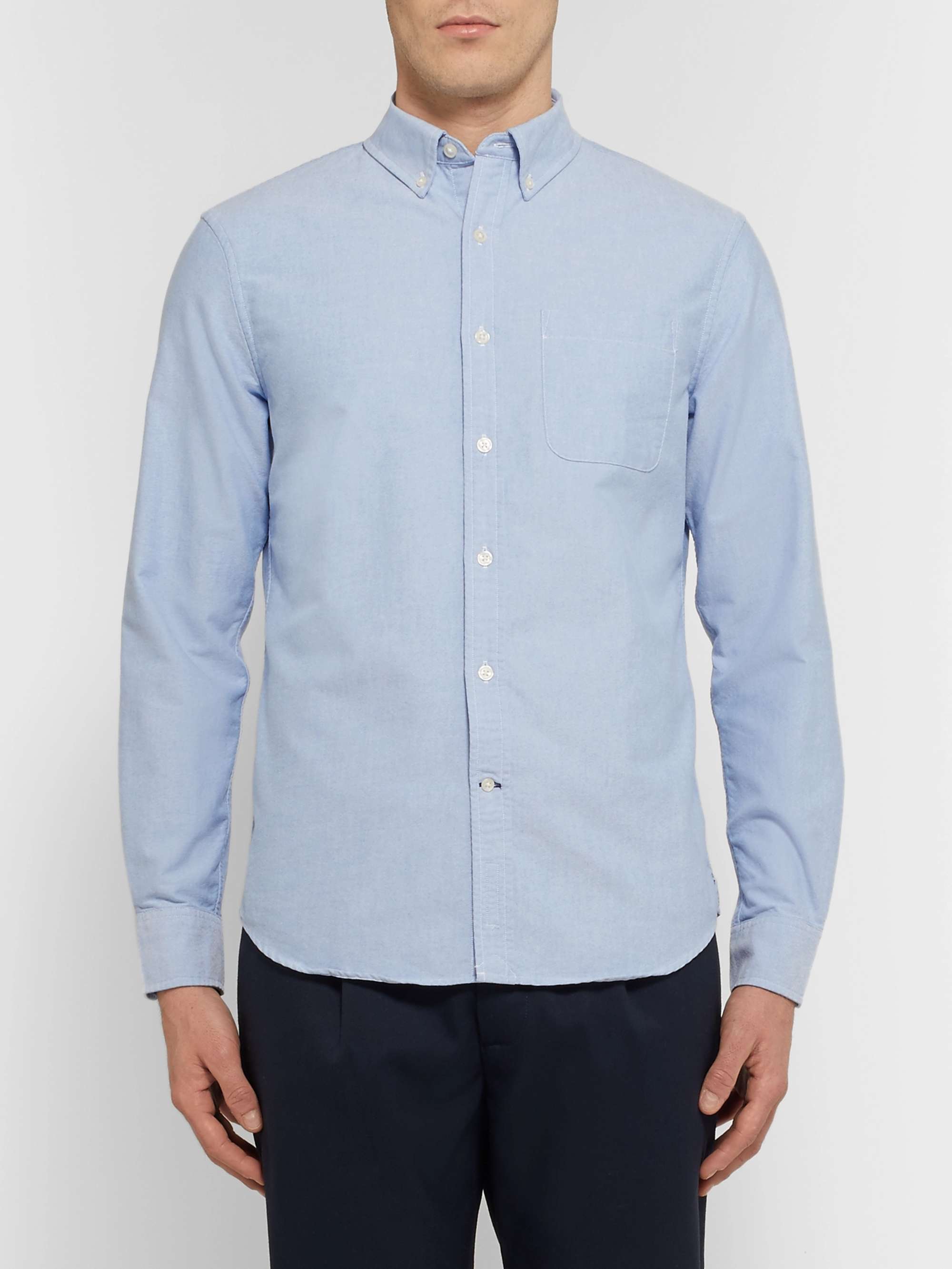 CLUB MONACO Button-Down Collar Cotton Oxford Shirt for Men | MR PORTER
