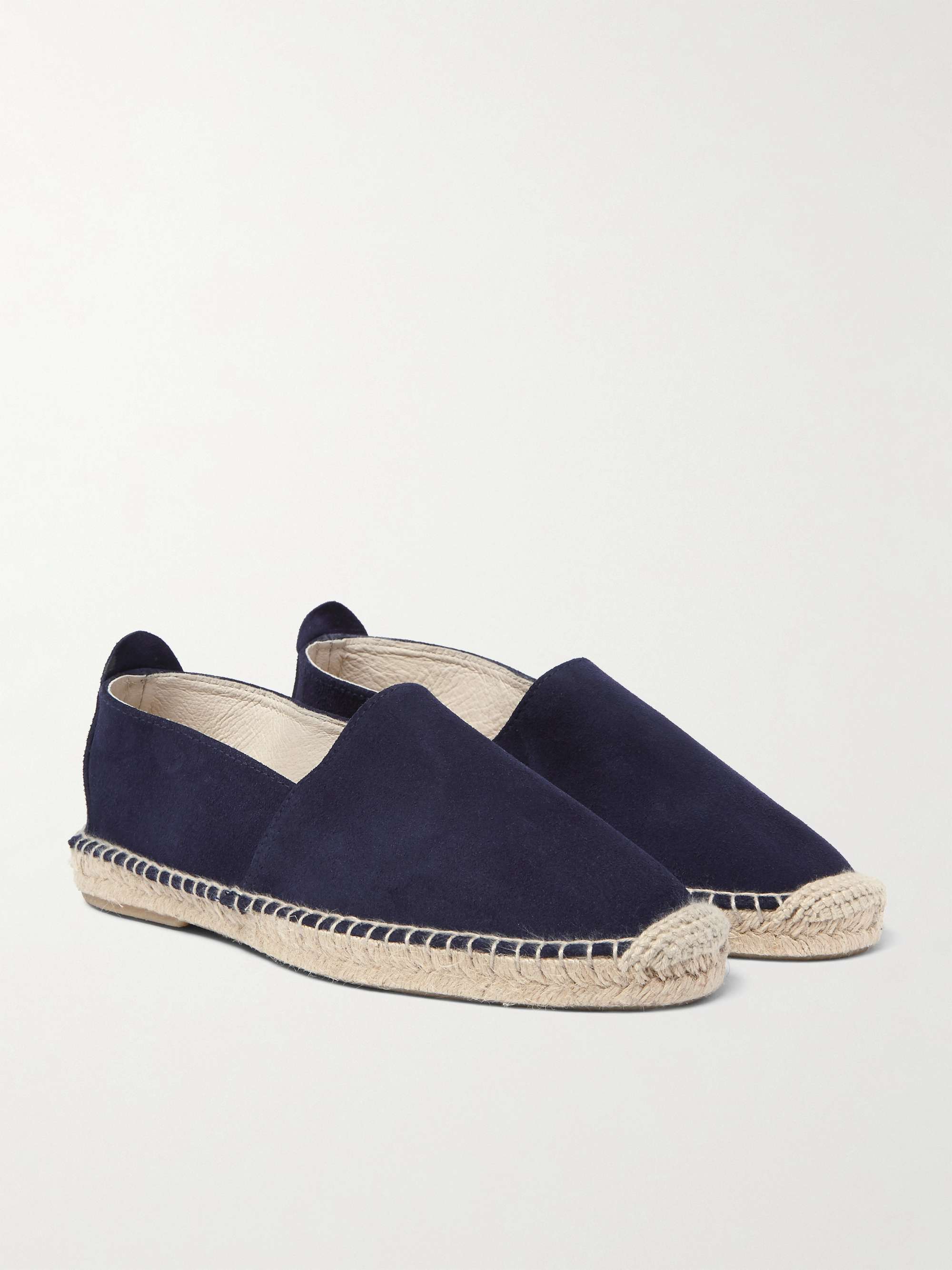 ANDERSON & SHEPPARD Suede Espadrilles