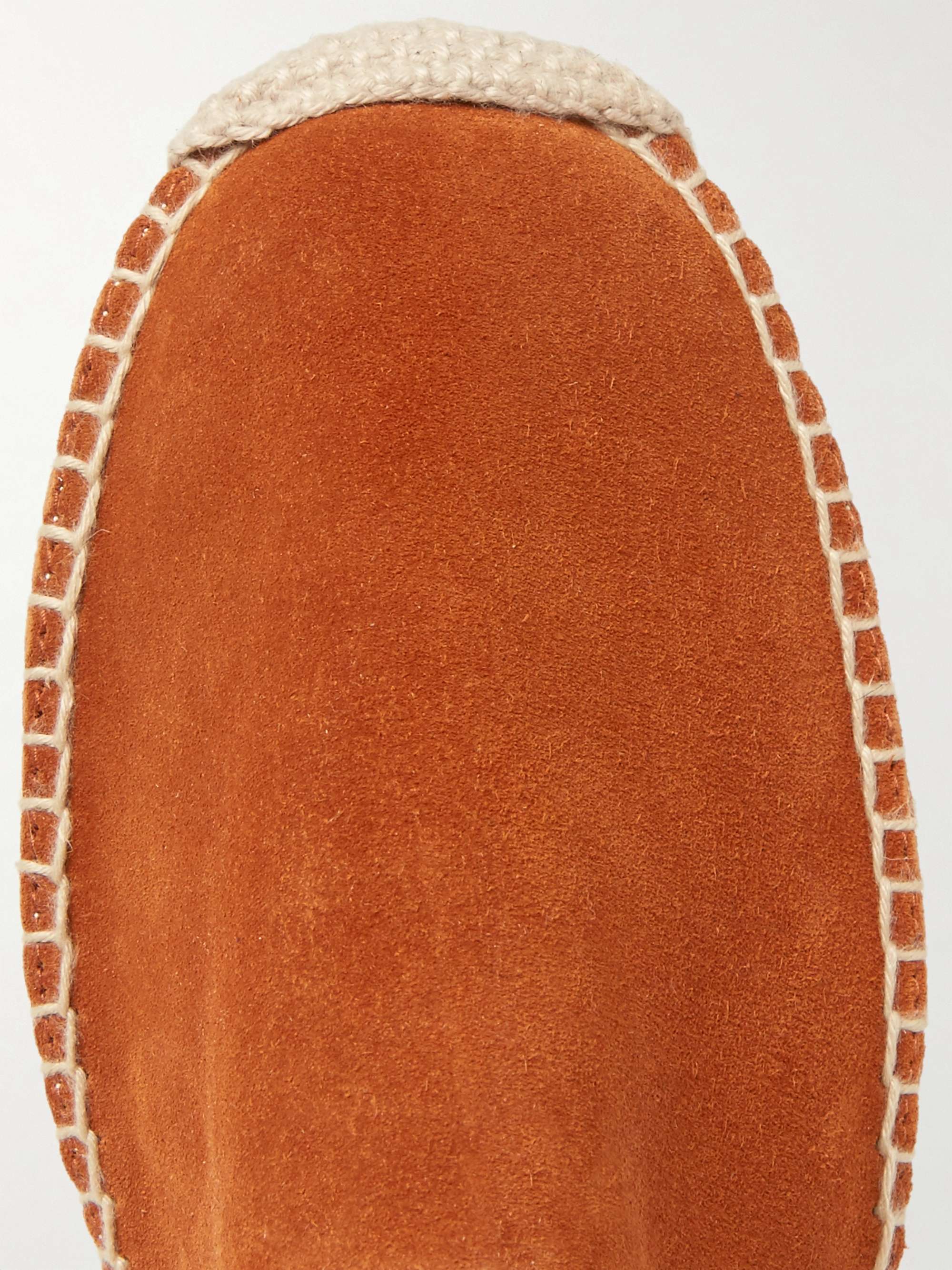 ANDERSON & SHEPPARD Suede Espadrilles
