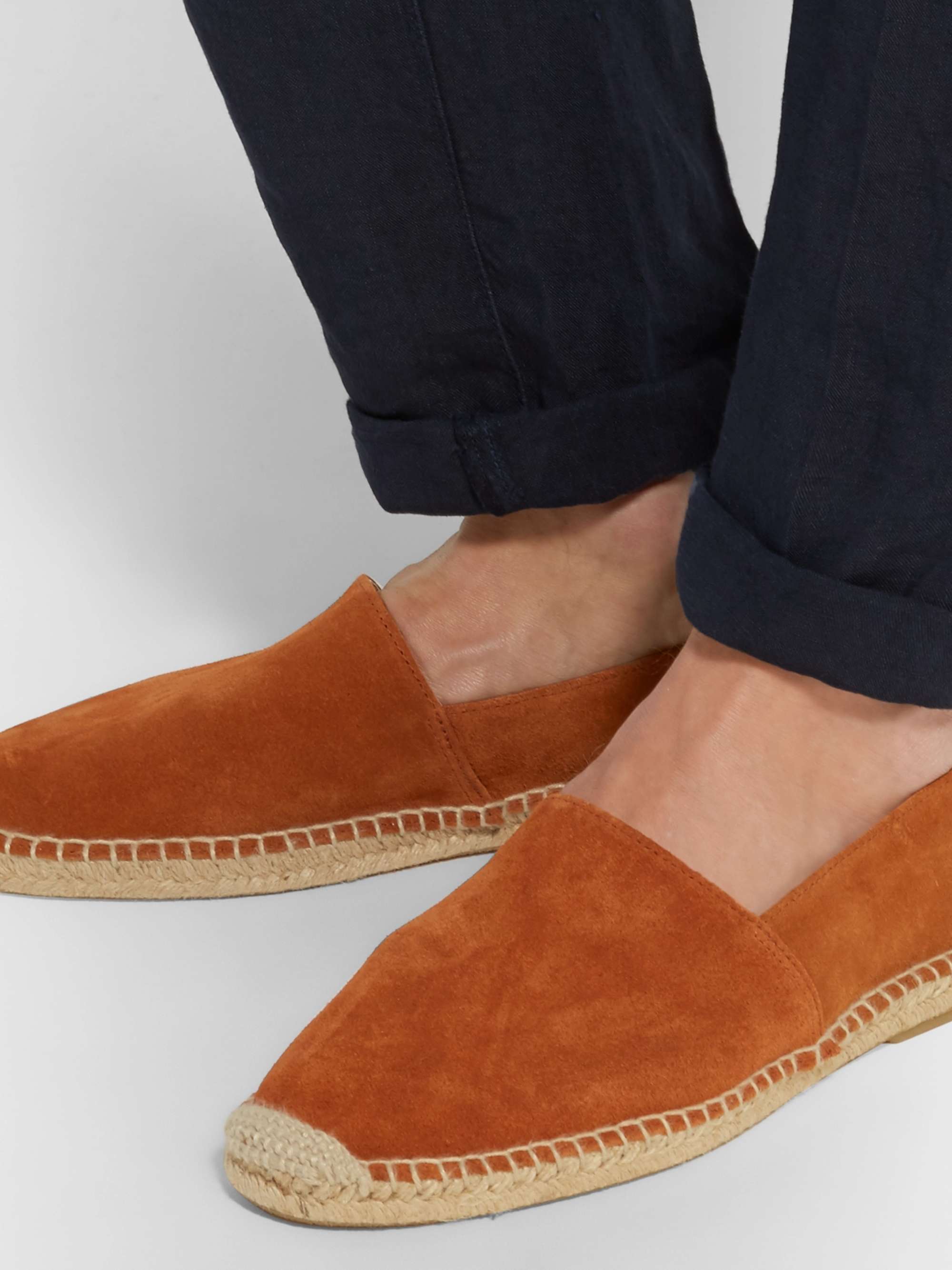 ANDERSON & SHEPPARD Suede Espadrilles