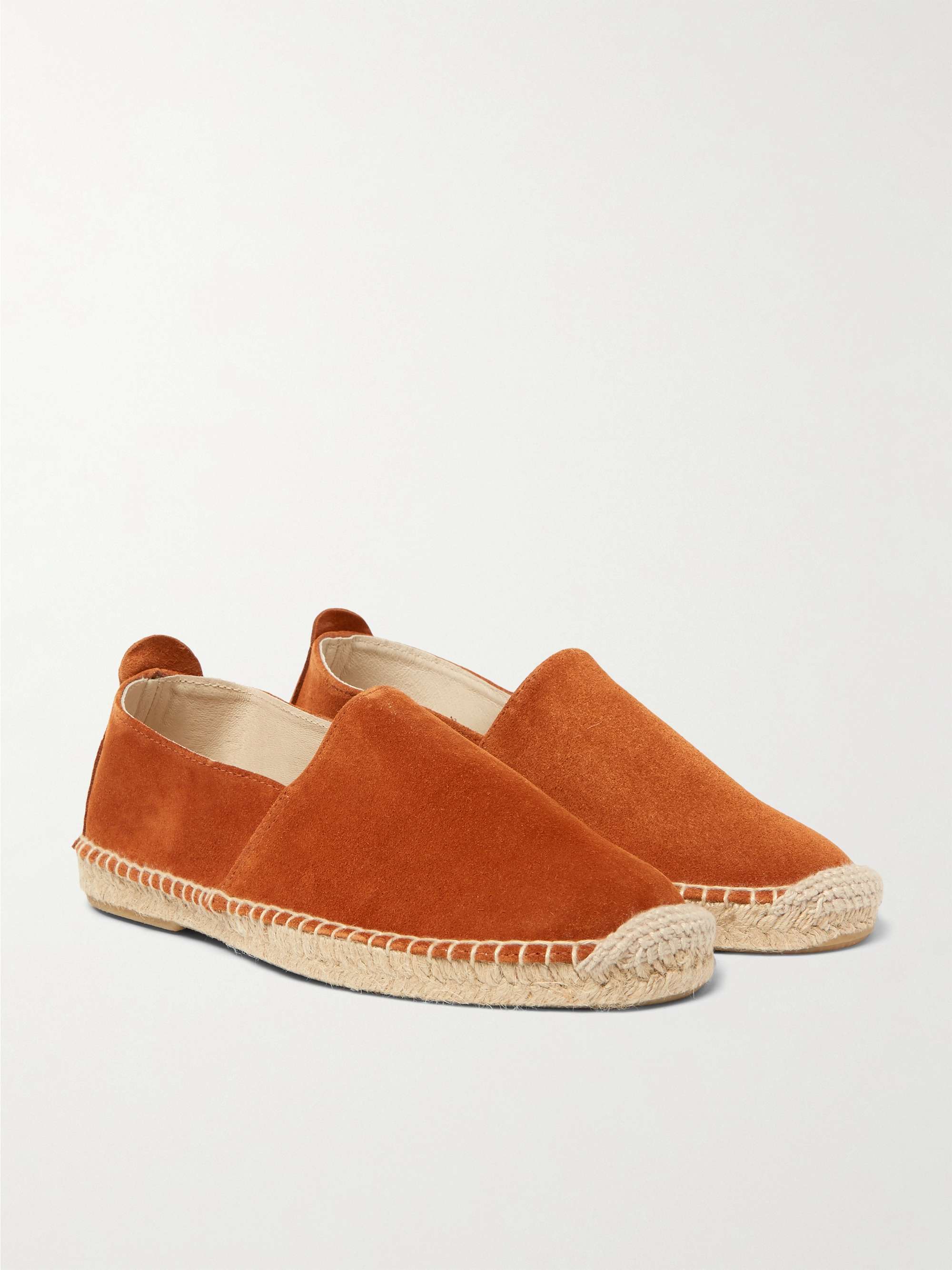 ANDERSON & SHEPPARD Suede Espadrilles
