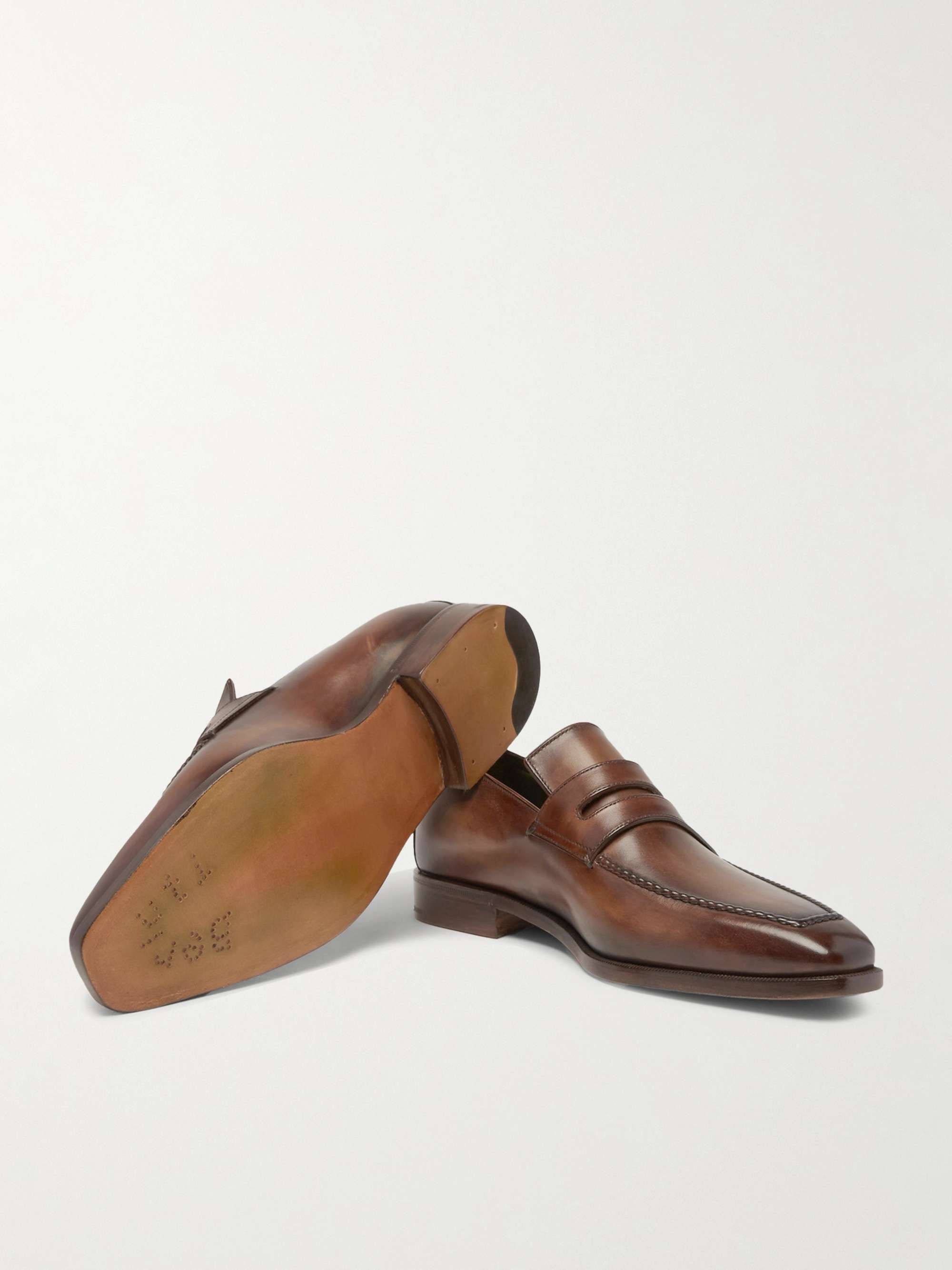 BERLUTI Andy Leather Loafers