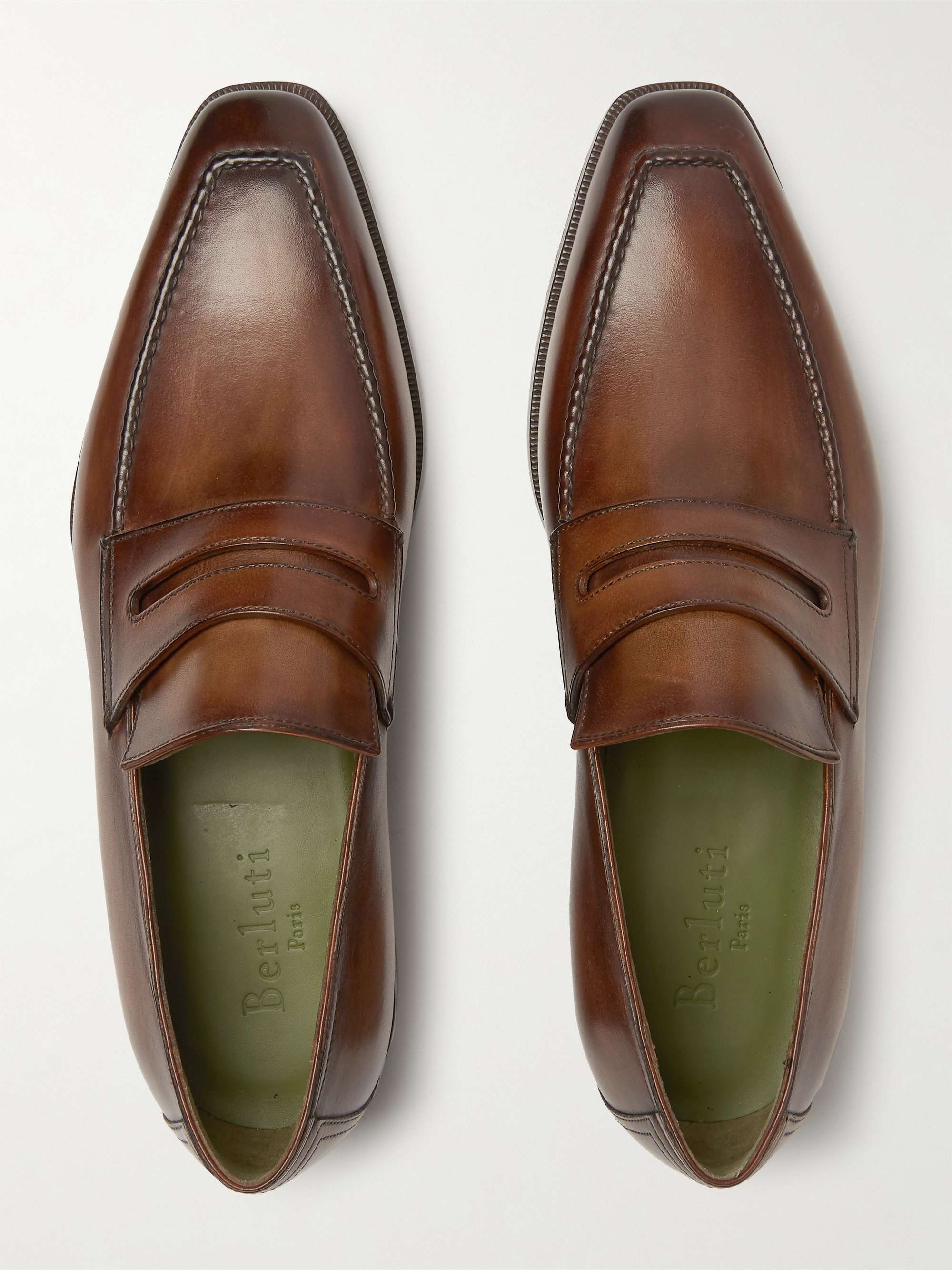 BERLUTI Andy Leather Loafers