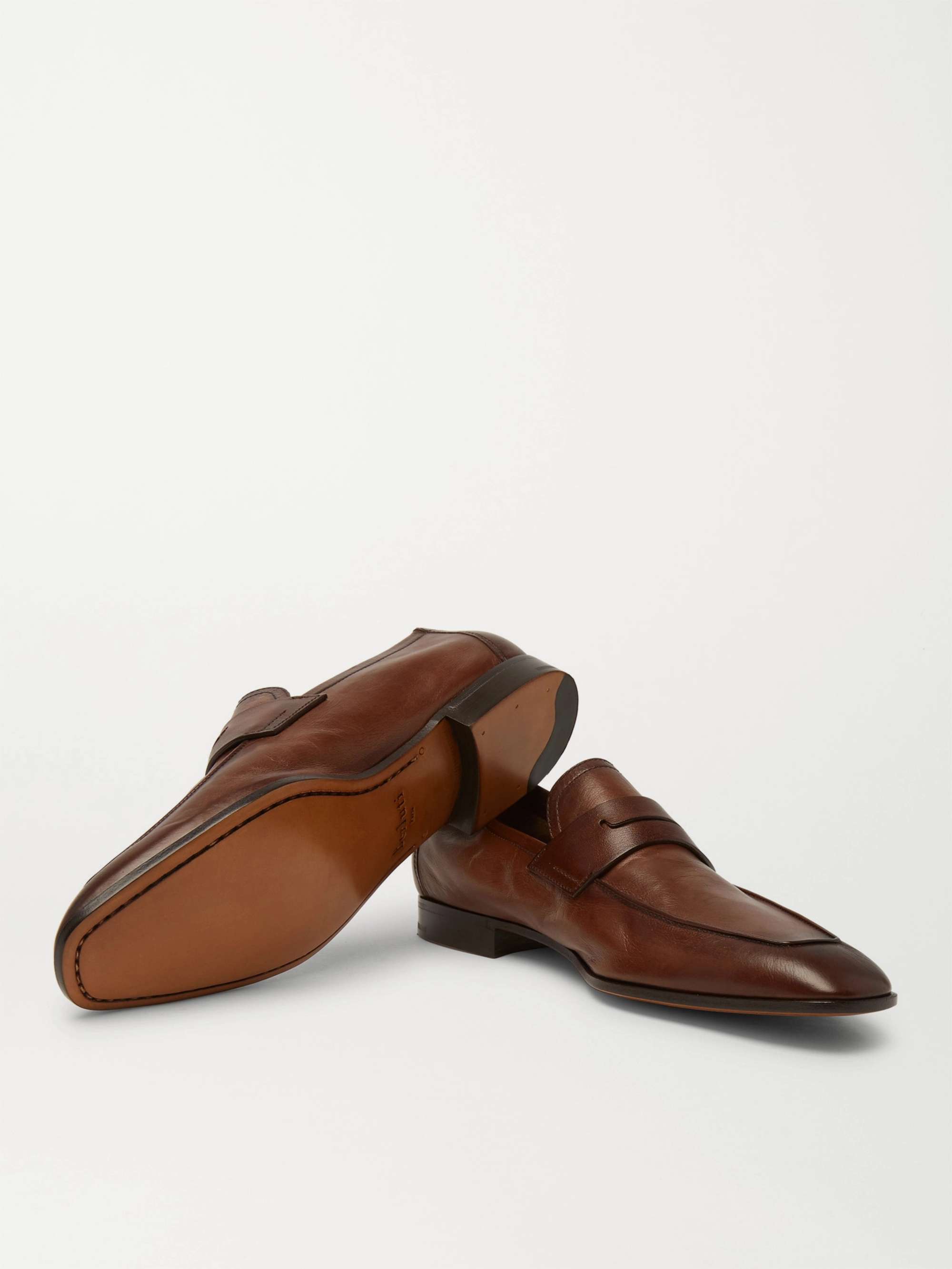 BERLUTI Lorenzo Leather Loafers