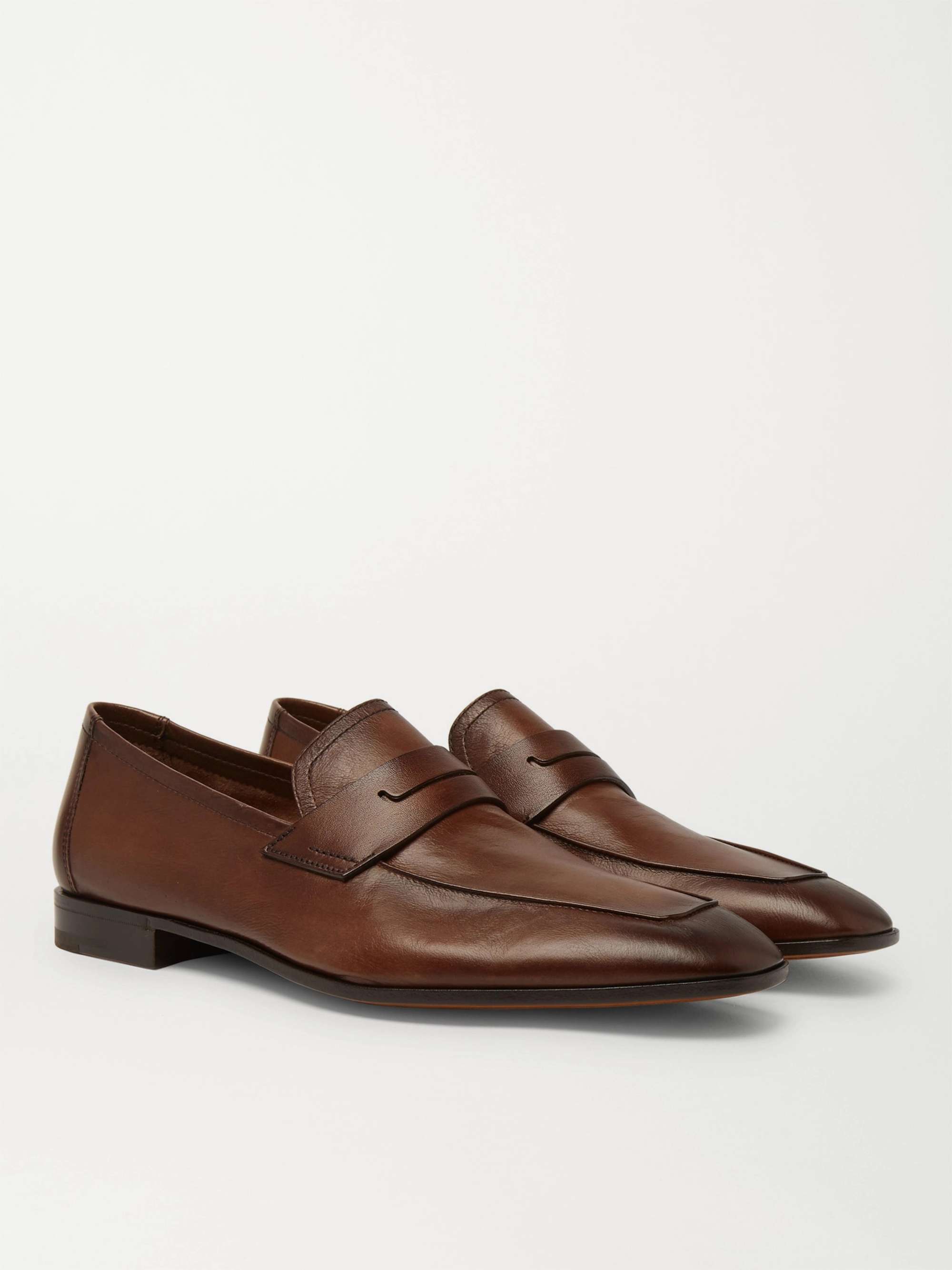 BERLUTI Lorenzo Leather Loafers