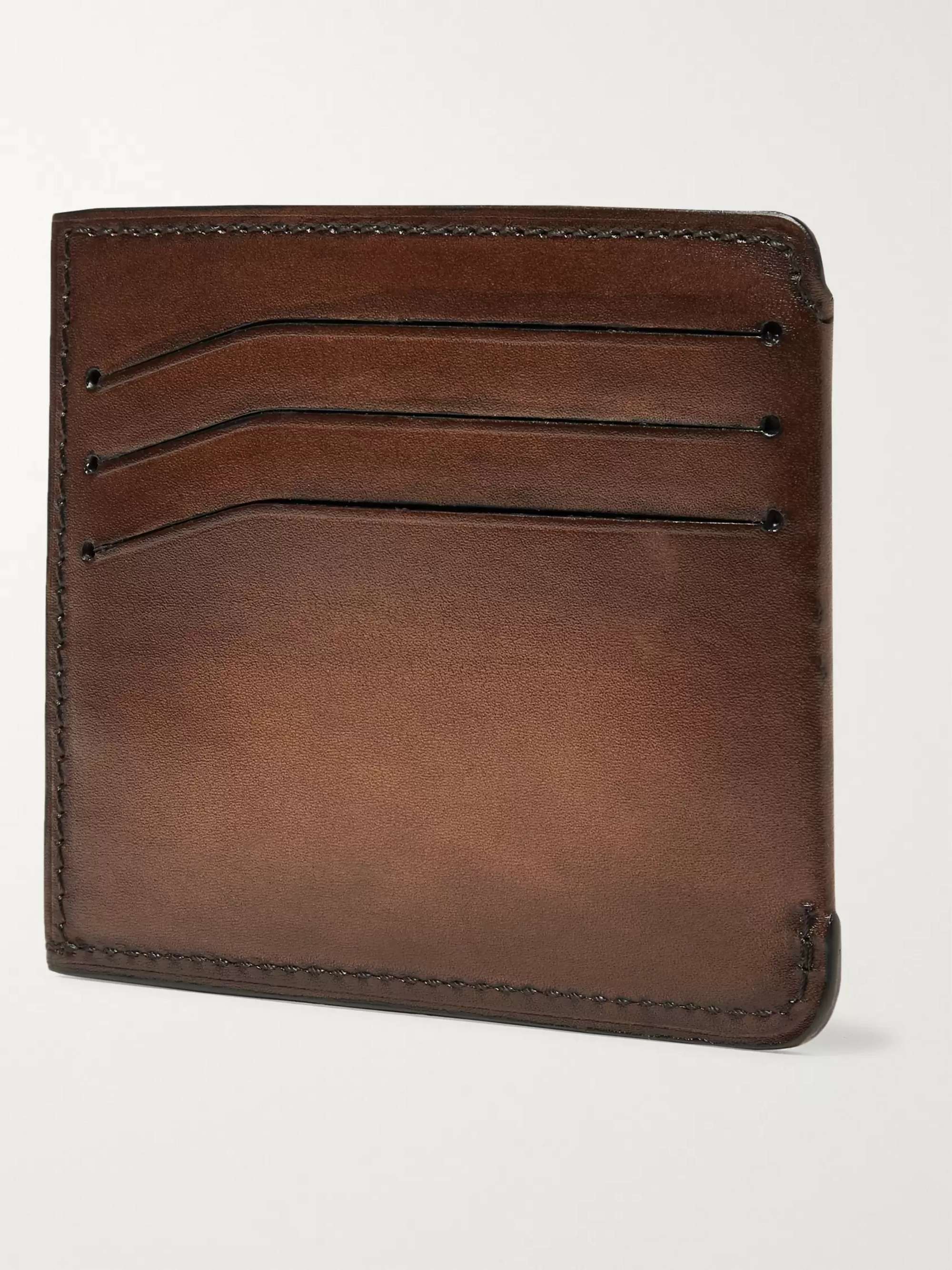 BERLUTI Bambou Leather Cardholder