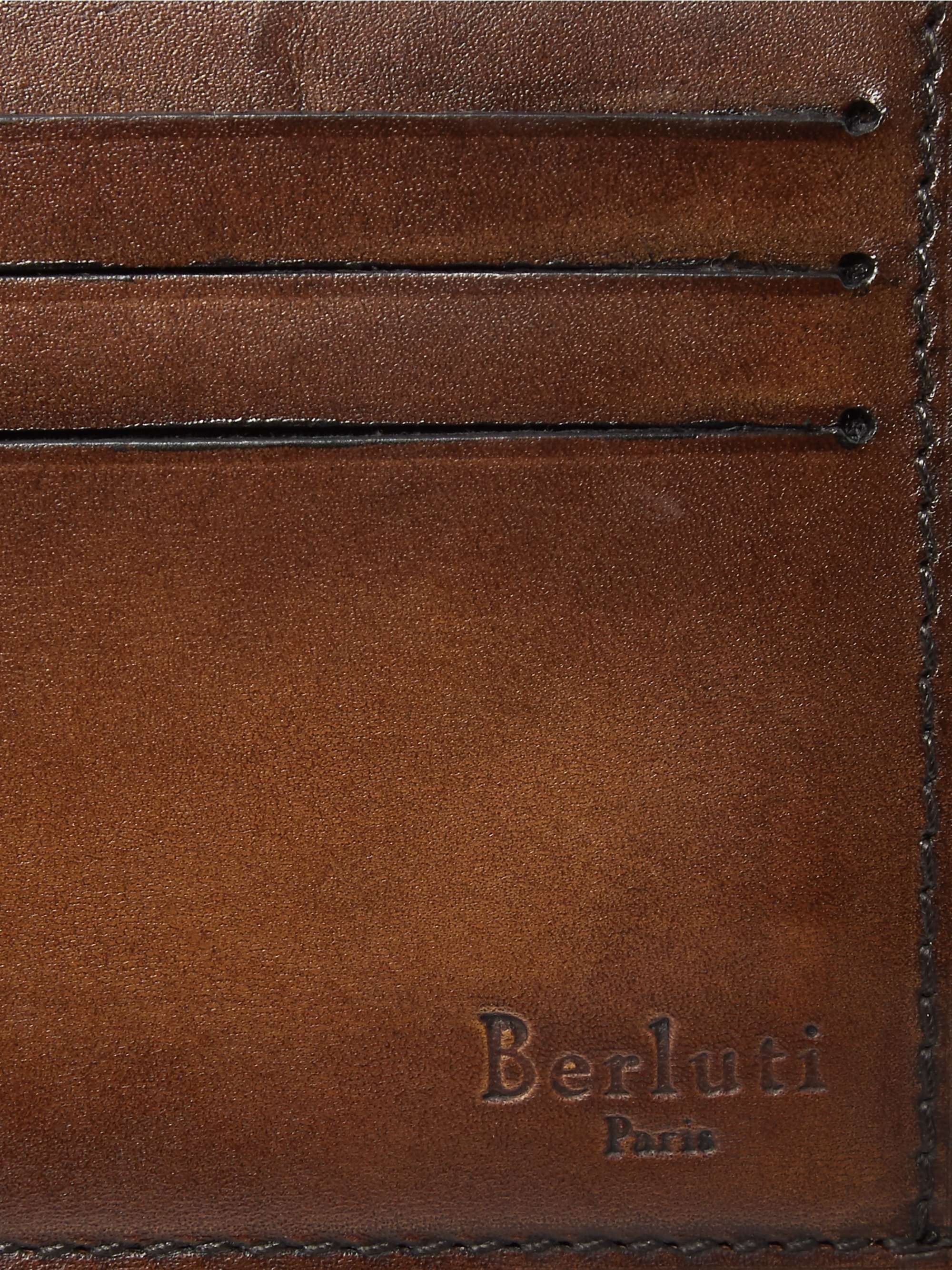 BERLUTI Bambou Leather Cardholder