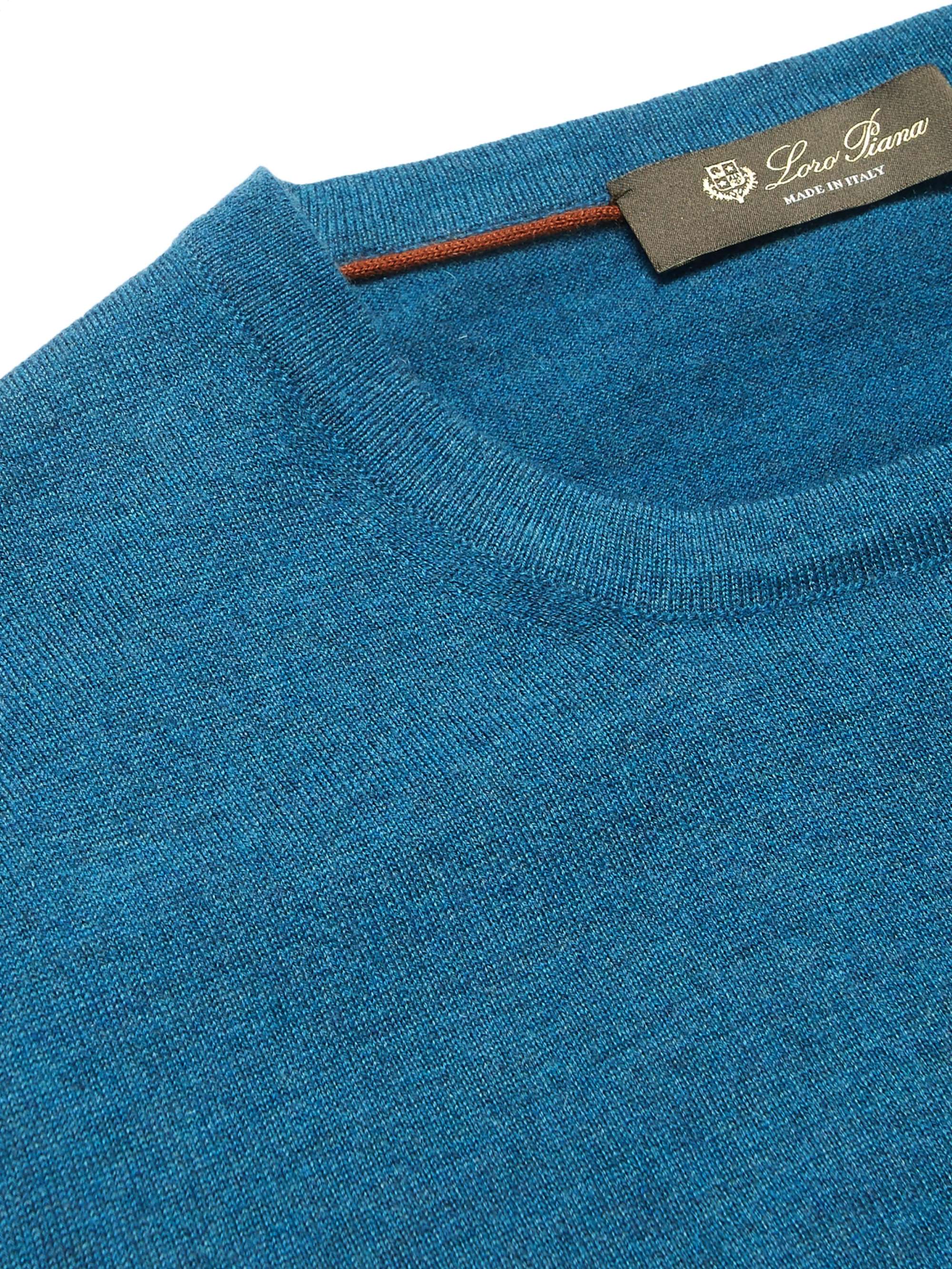 LORO PIANA Slim-Fit Cashmere Sweater