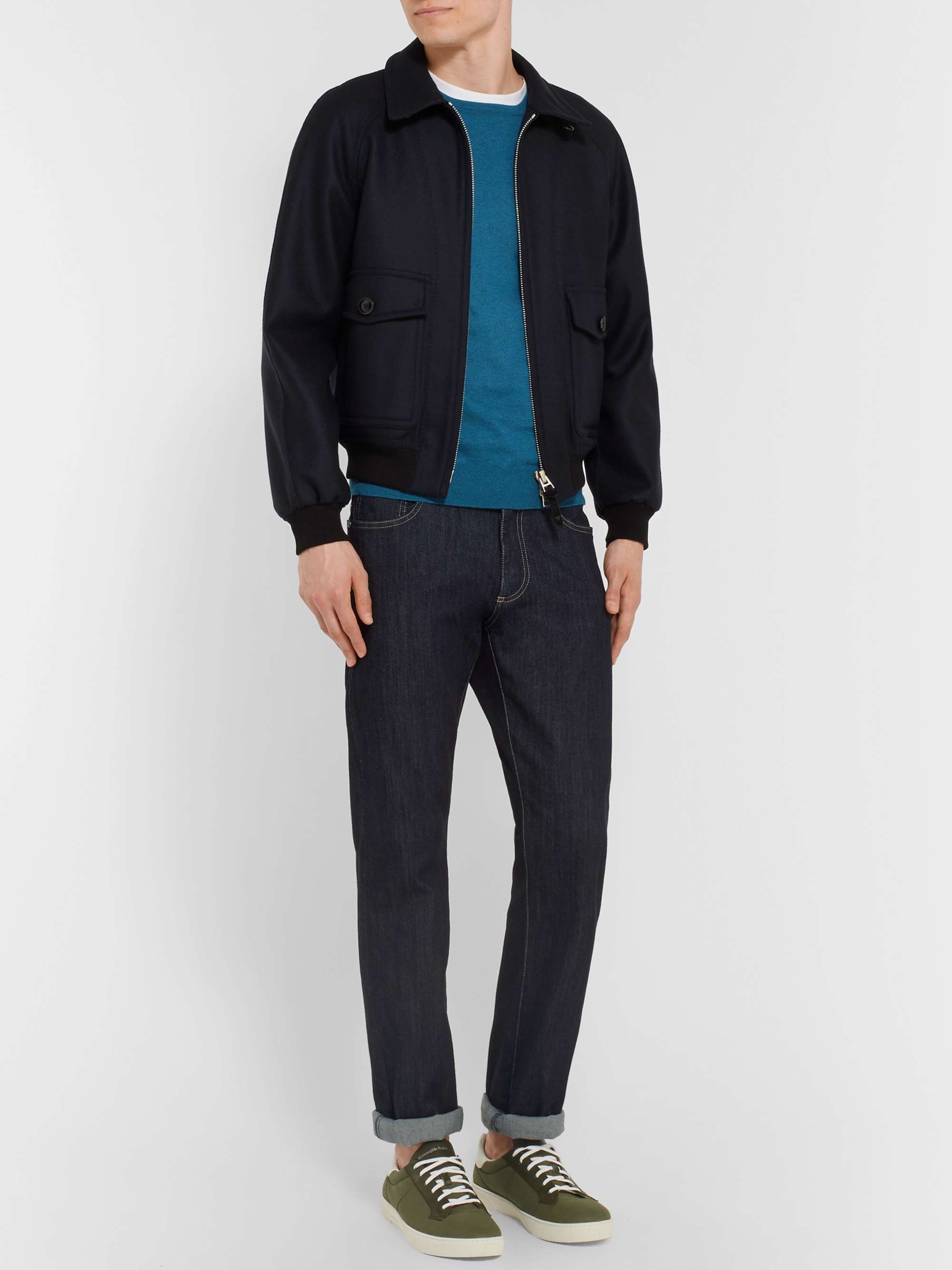 LORO PIANA Slim-Fit Cashmere Sweater
