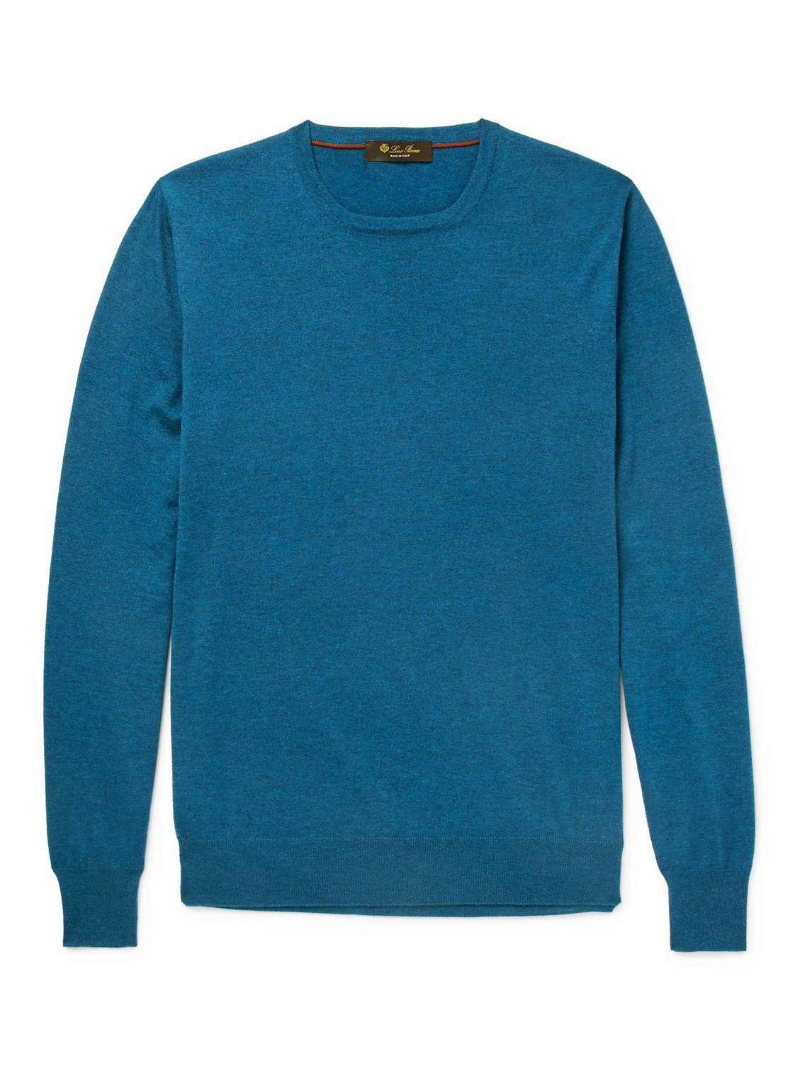 Loro Piana Cashmere Sweater In Blue