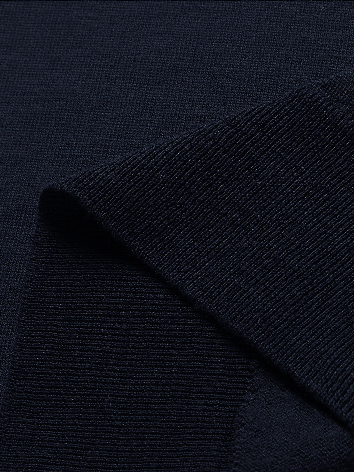 John Smedley Isis Fine Knit Cotton Polo Shirt Clothing In Blue