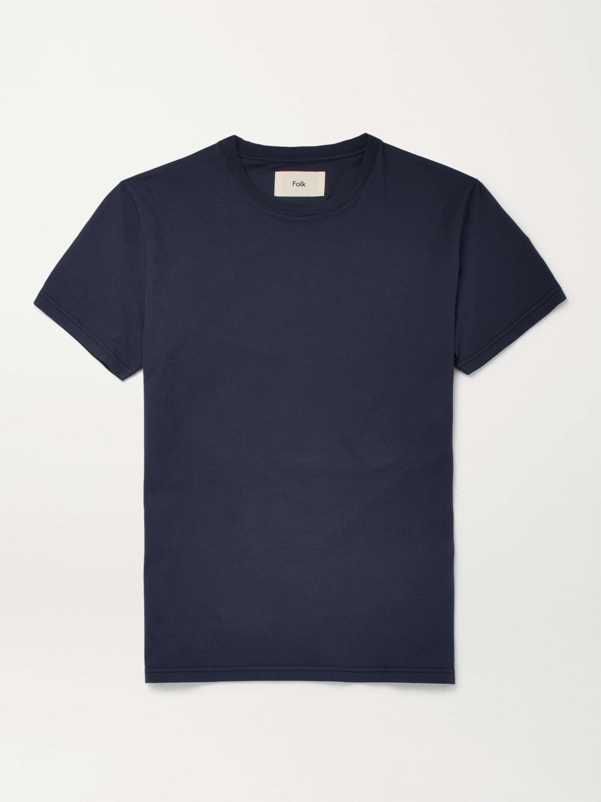FOLK Assembly Cotton-Jersey T-Shirt