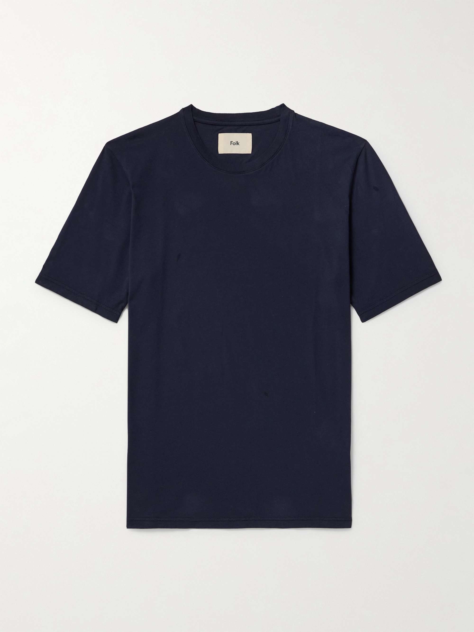 FOLK Assembly Cotton-Jersey T-Shirt