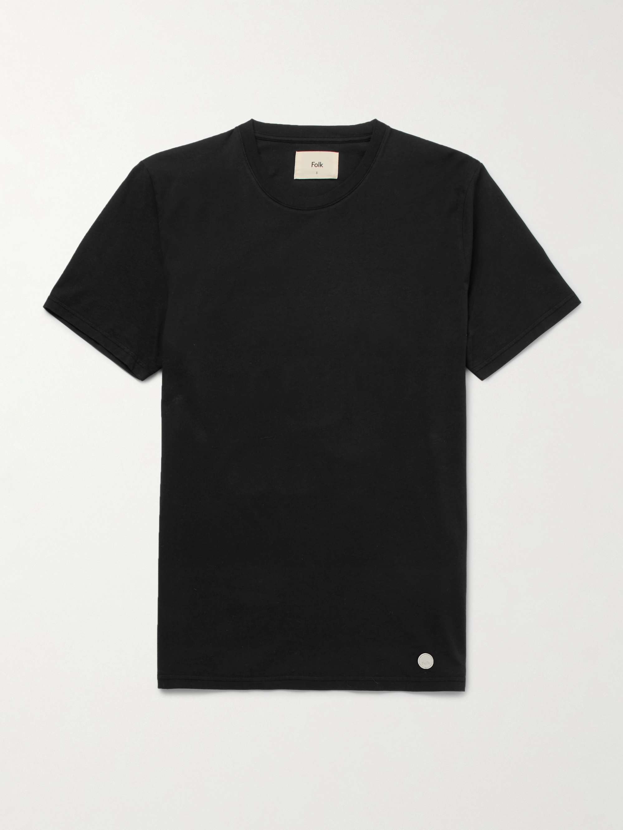 FOLK Assembly Cotton-Jersey T-Shirt