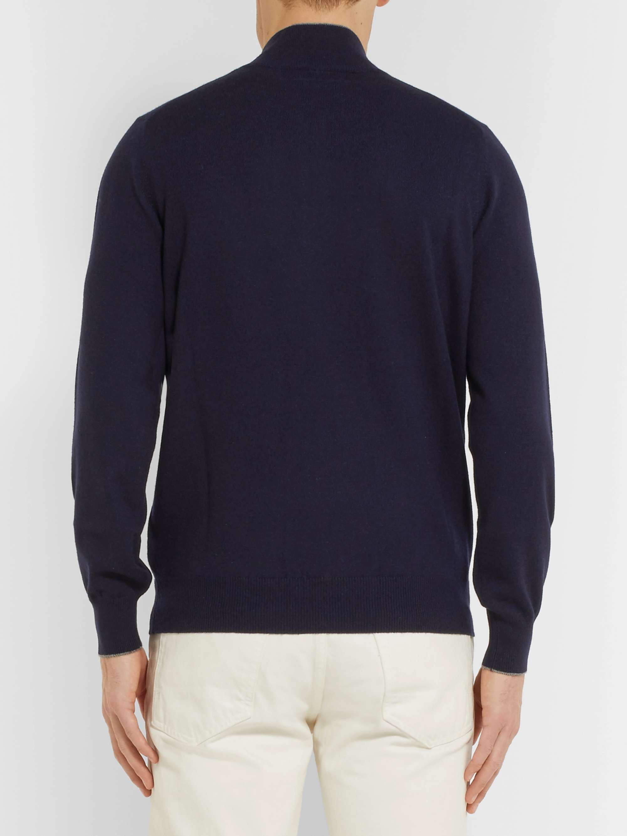 BRUNELLO CUCINELLI Cashmere Half-Zip Sweater