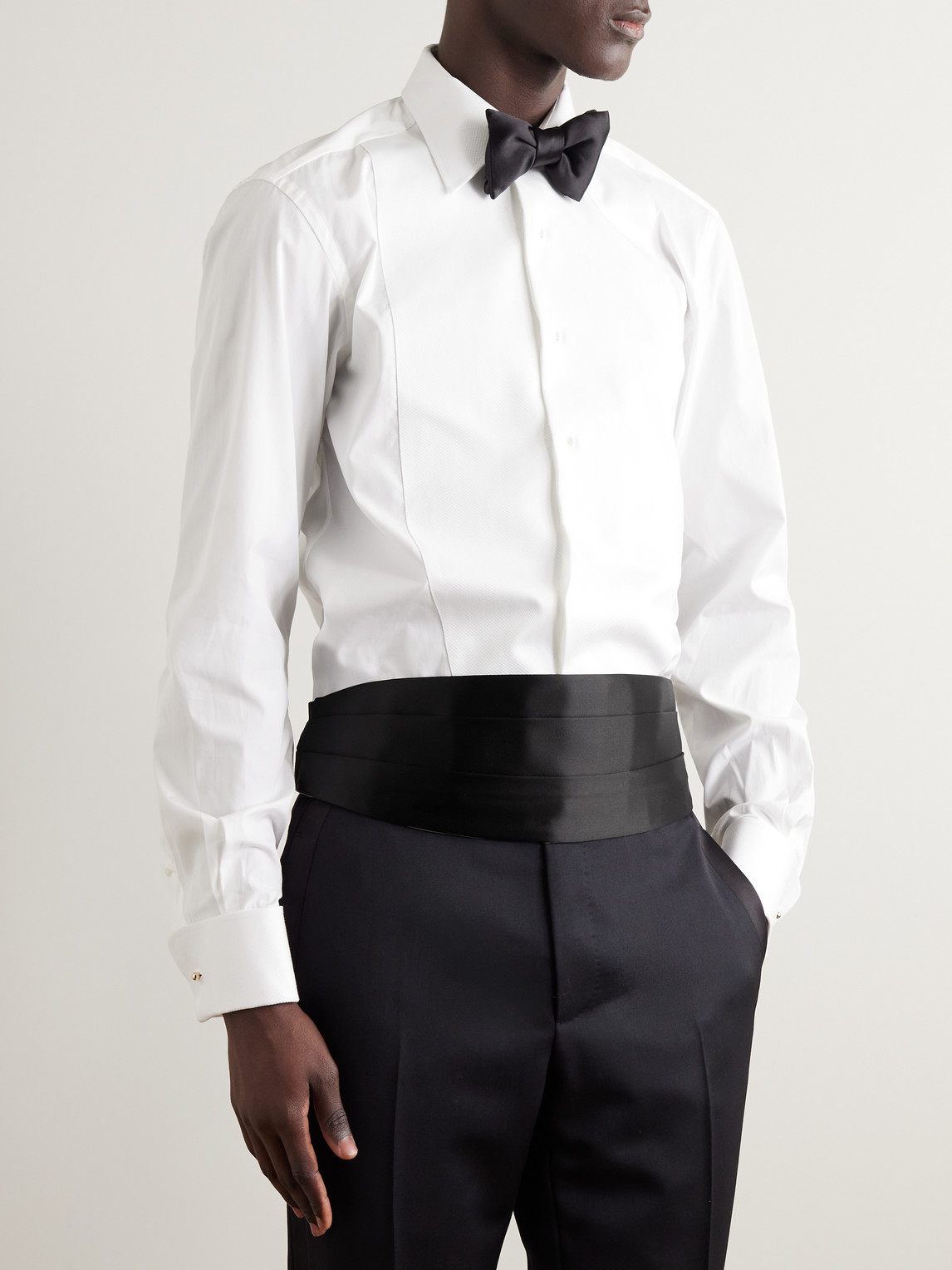 Silk-Satin Cummerbund — 2