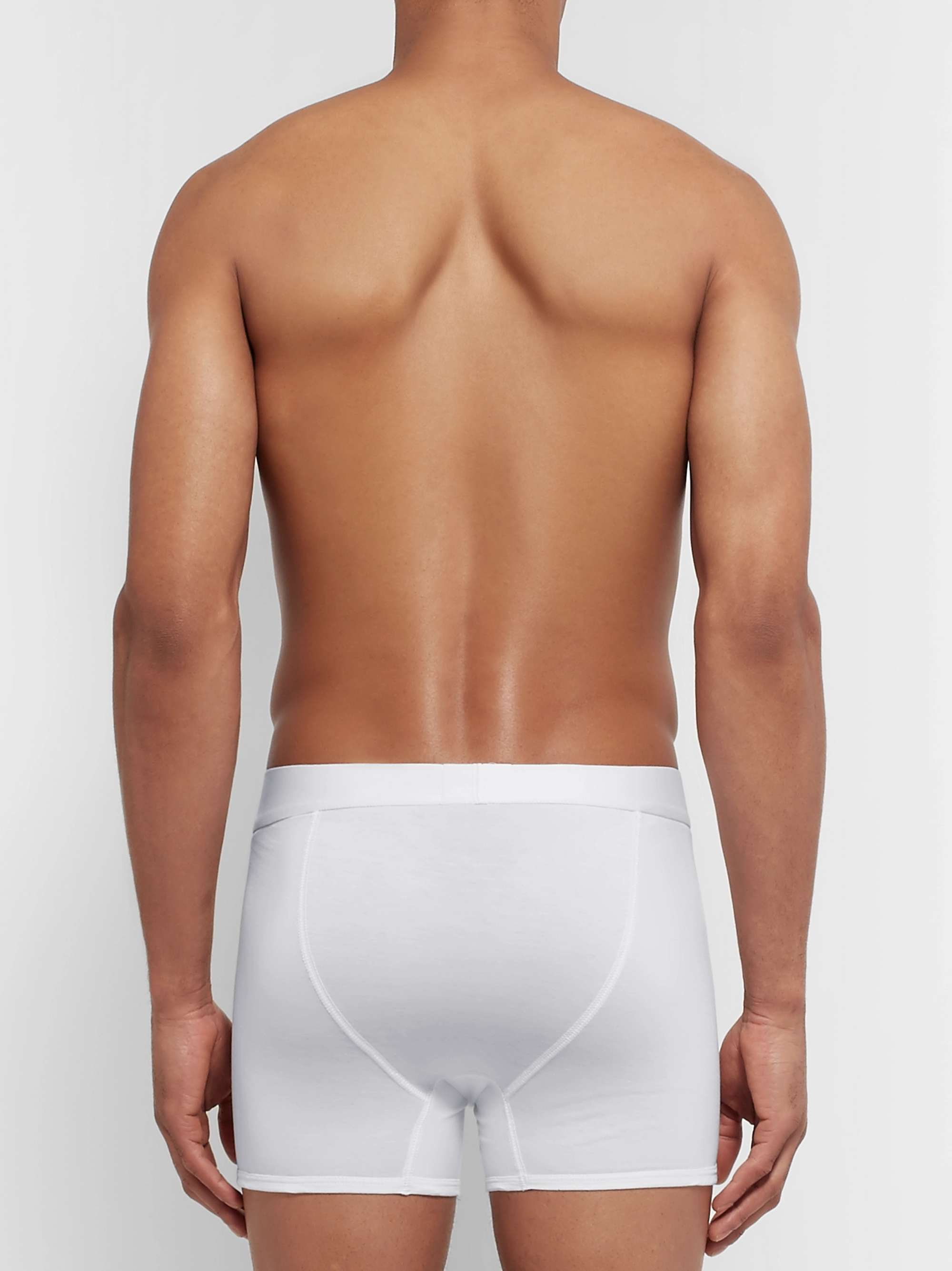HANDVAERK Pima Cotton-Jersey Boxer Briefs