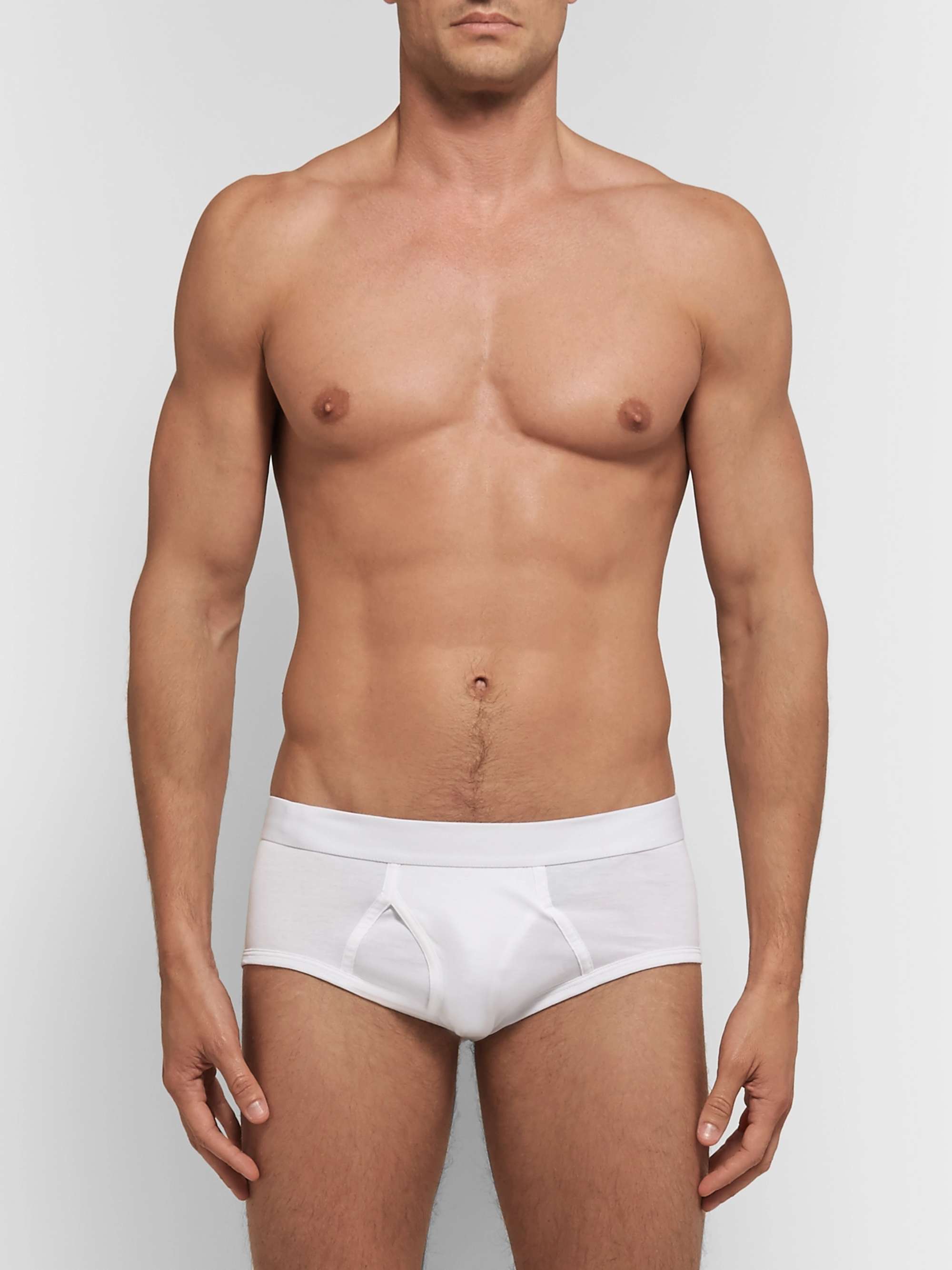 HANDVAERK Pima Cotton-Jersey Briefs | MR PORTER