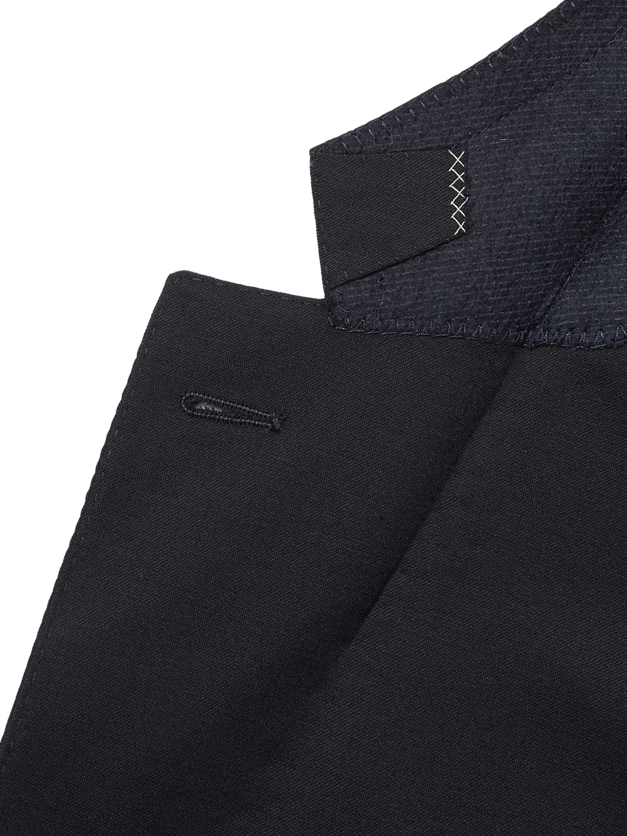 ZEGNA Midnight-Blue Slim-Fit Wool-Twill Suit
