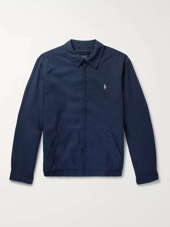 Polo Ralph Lauren Twill Blouson Jacket Refined Navy