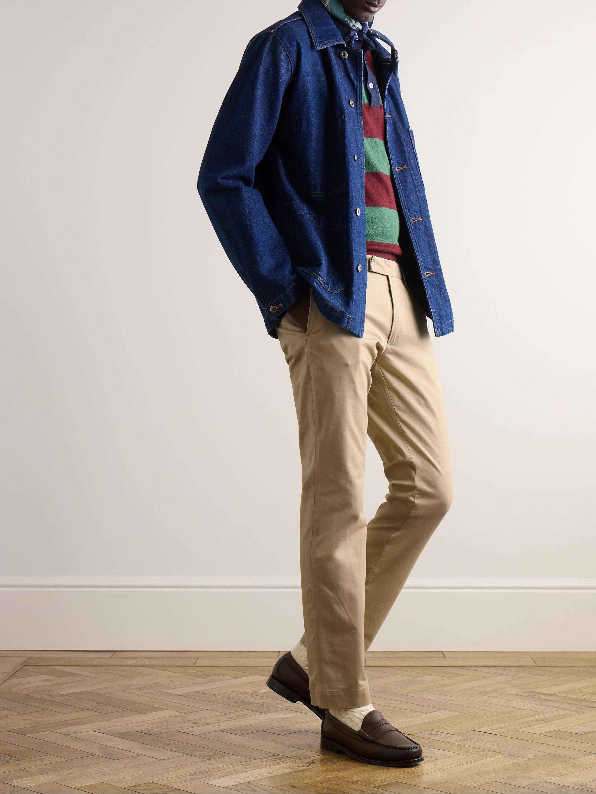 Bajo mandato Con fecha de Mono POLO RALPH LAUREN Slim-Fit Stretch-Cotton Twill Chinos for Men | MR PORTER