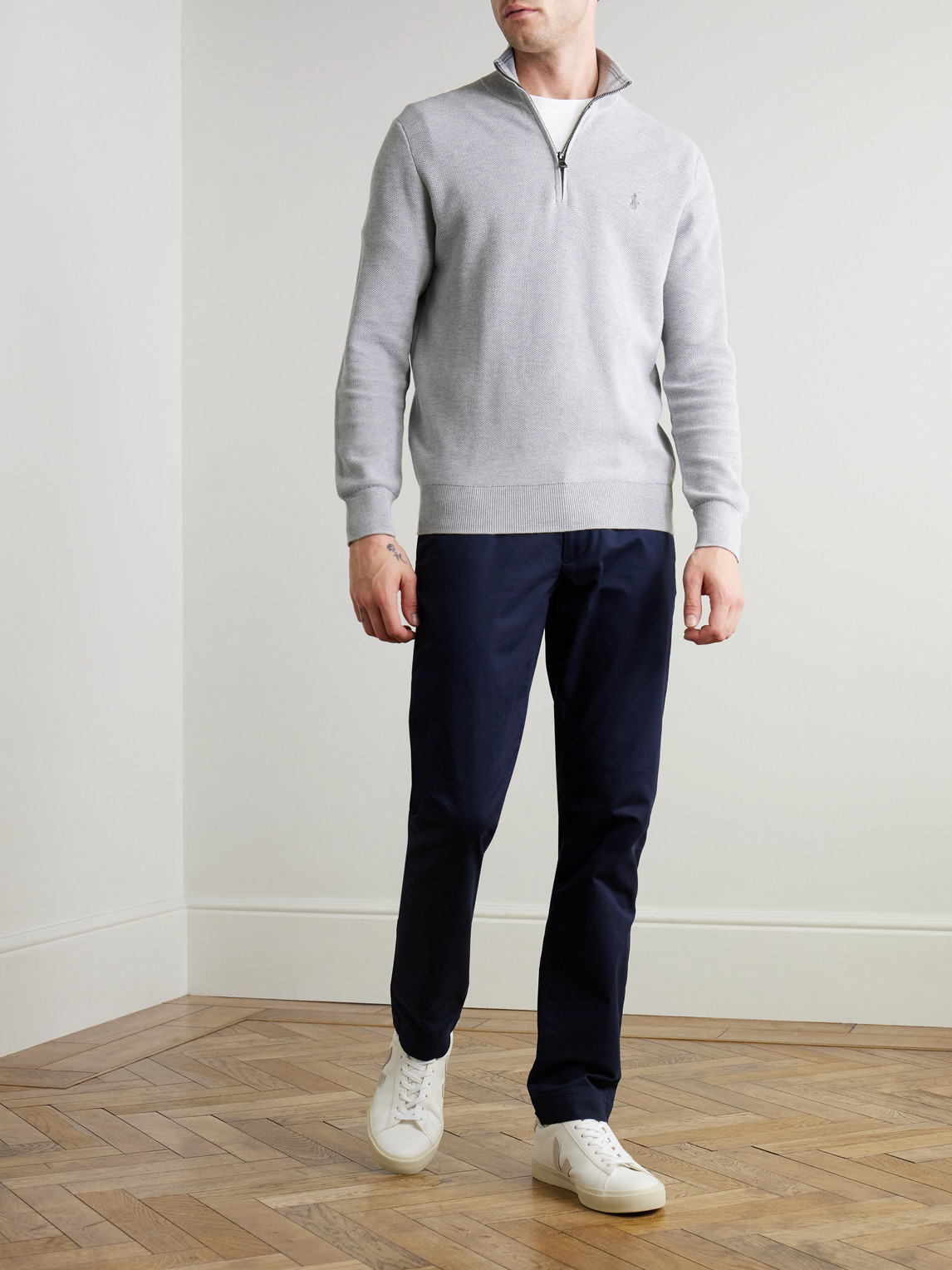 Slim-Fit Stretch-Cotton Twill Chinos — 2
