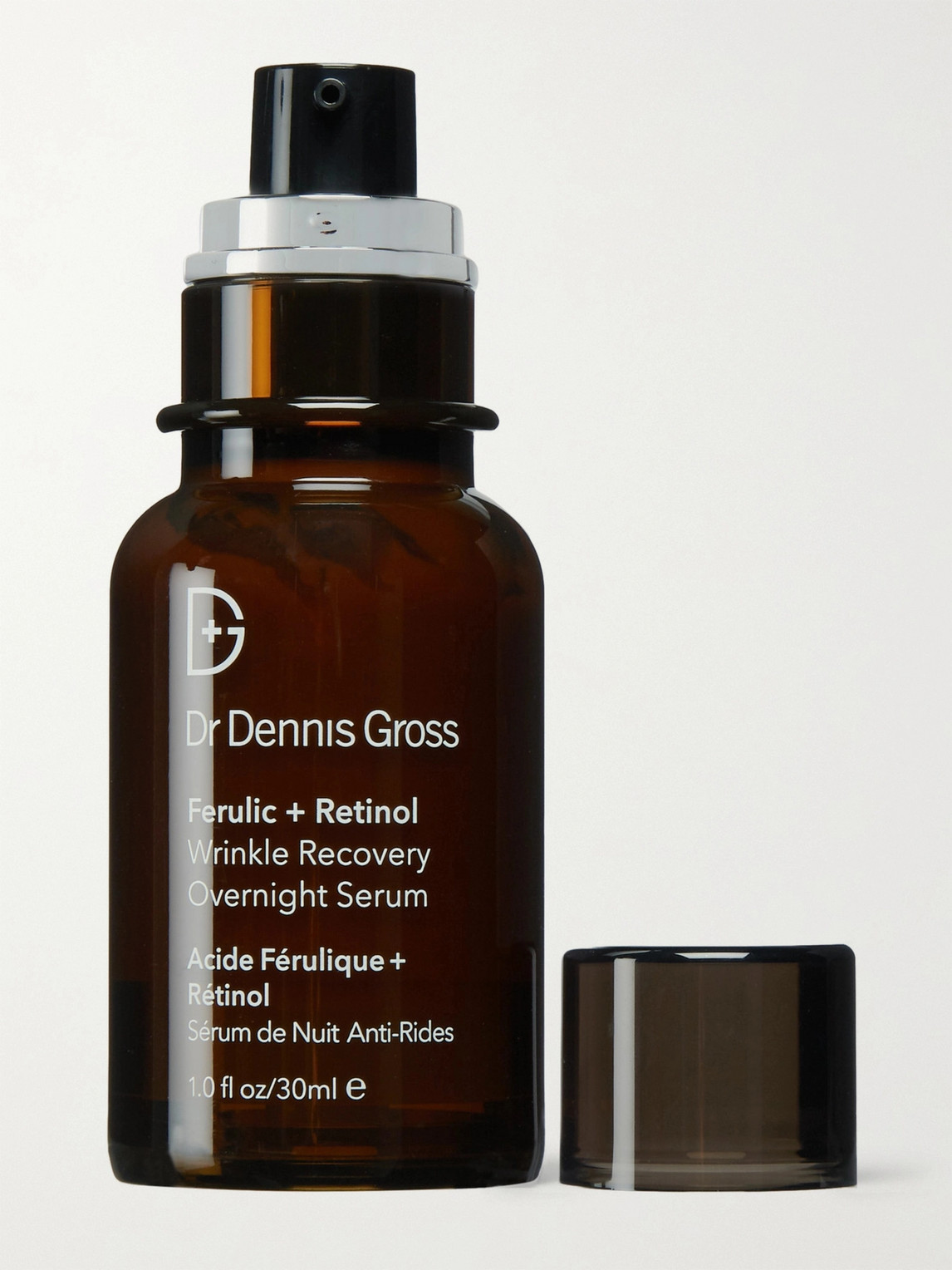 Shop Dr Dennis Gross Skincare Ferulic Retinol Wrinkle Recovery Overnight Serum, 30ml In Colorless