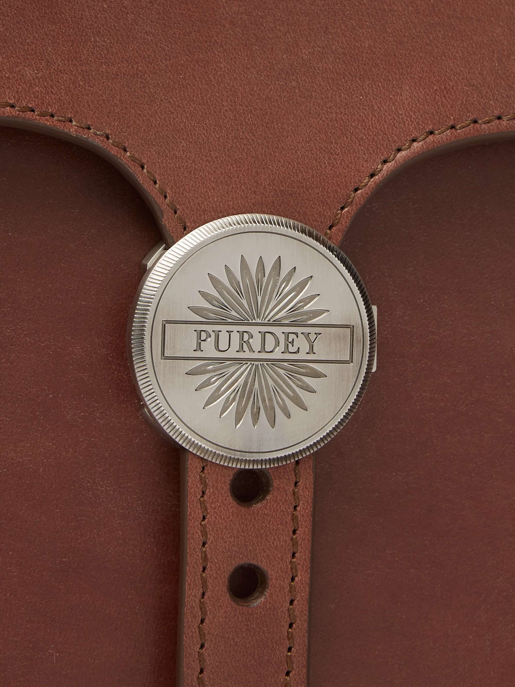 PURDEY Audley Leather Briefcase