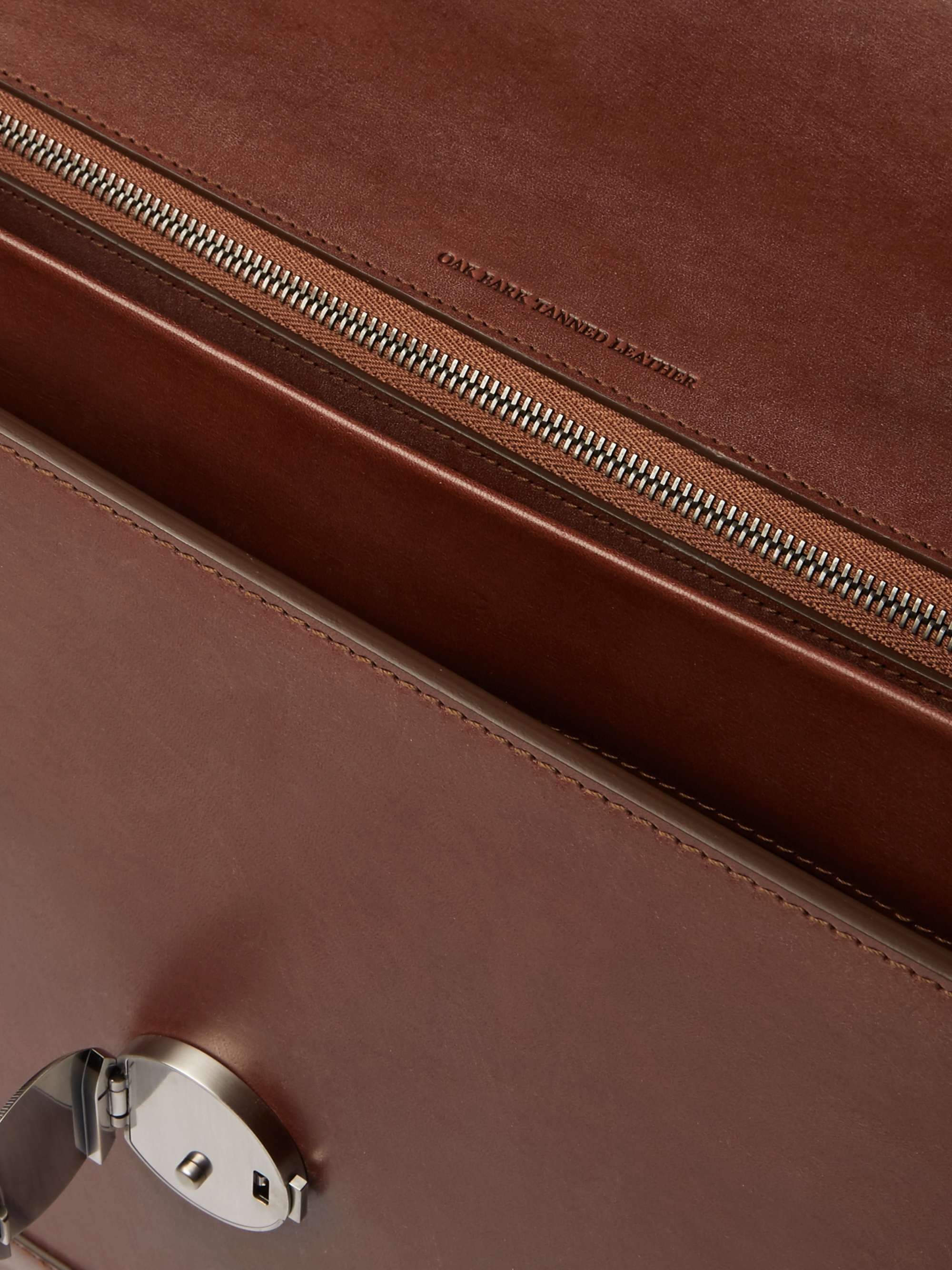 PURDEY Audley Leather Briefcase