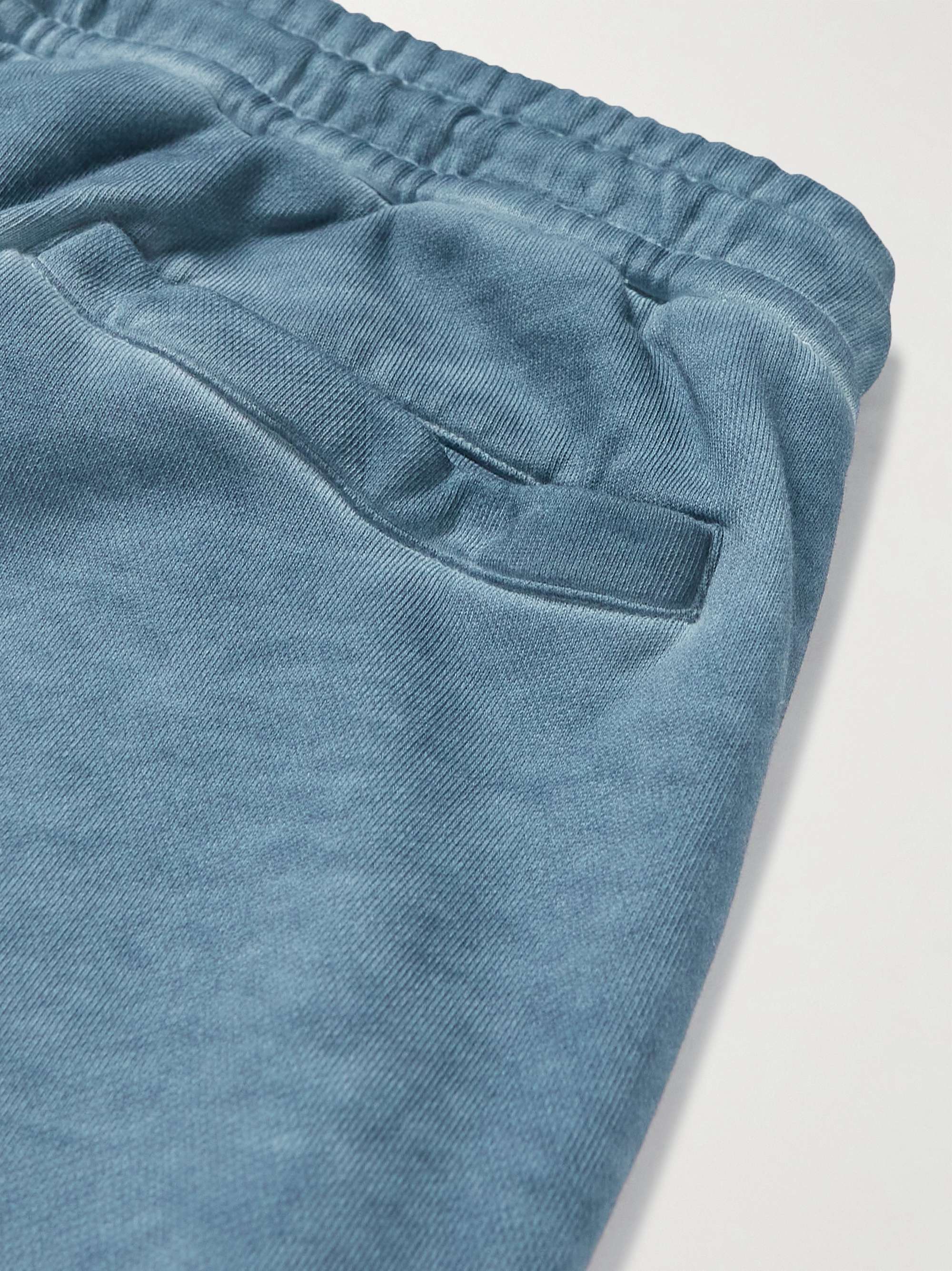 MR P. Slim-Fit Tapered Garment-Dyed Cotton-Jersey Sweatpants