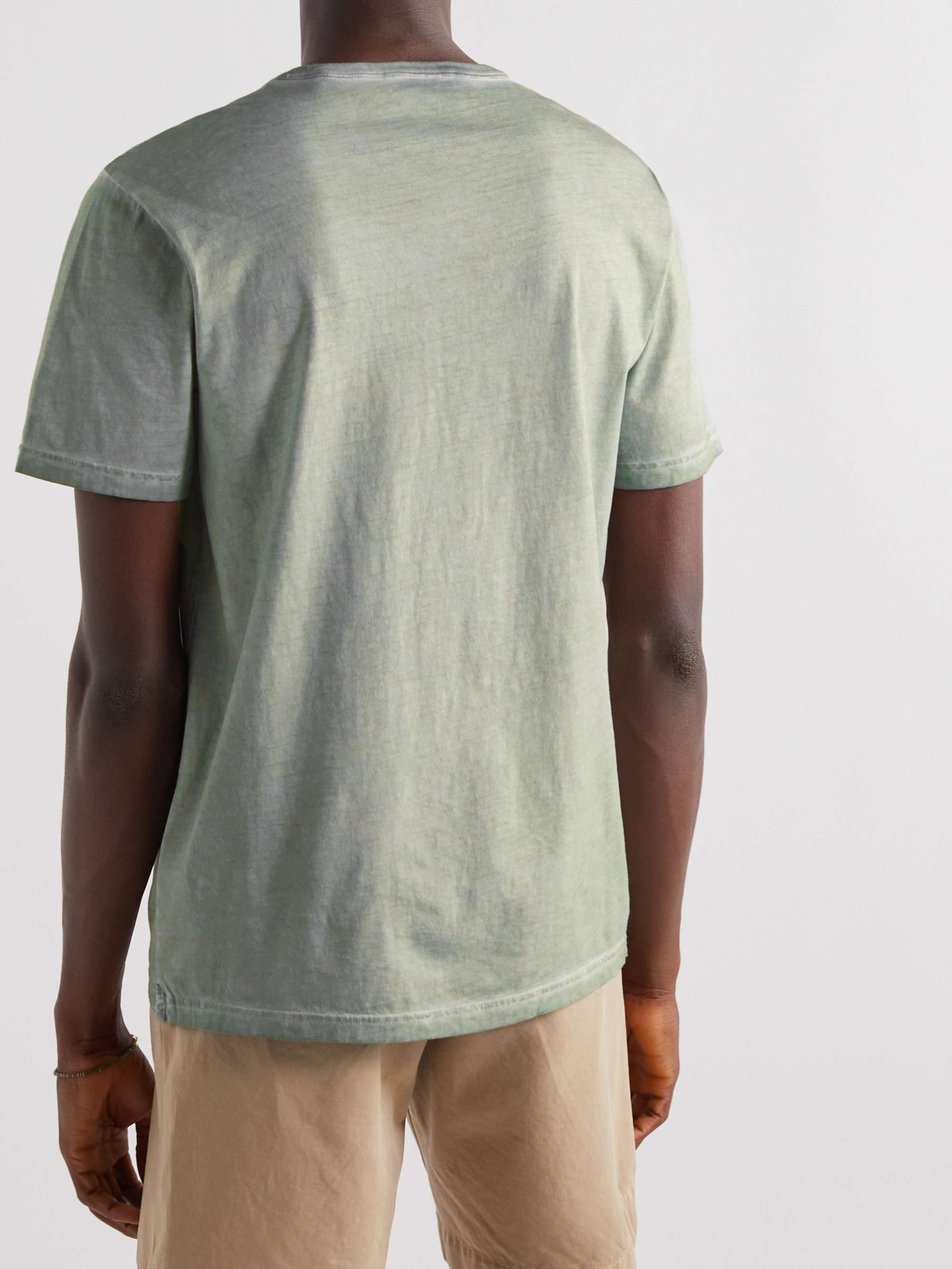 MR P. Cold-Dyed Organic Cotton-Jersey T-Shirt for Men | MR PORTER