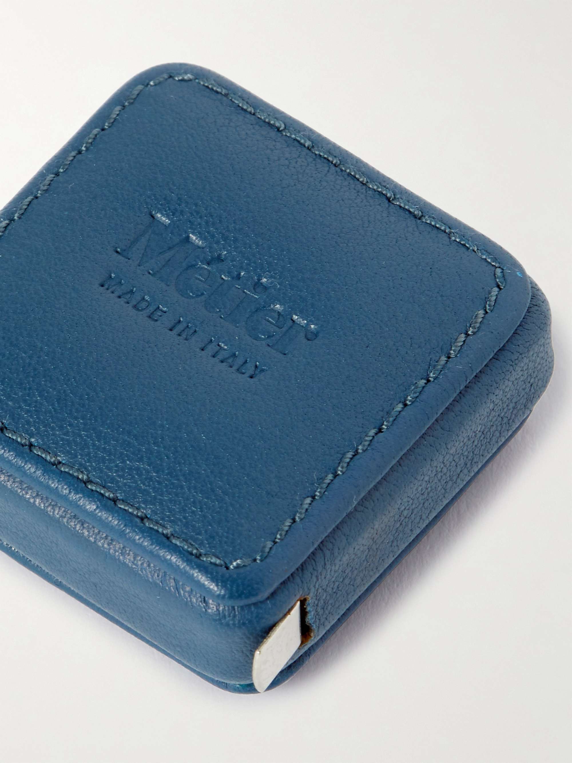 MÉTIER Logo-Debossed Full-Grain Leather Measuring Tape