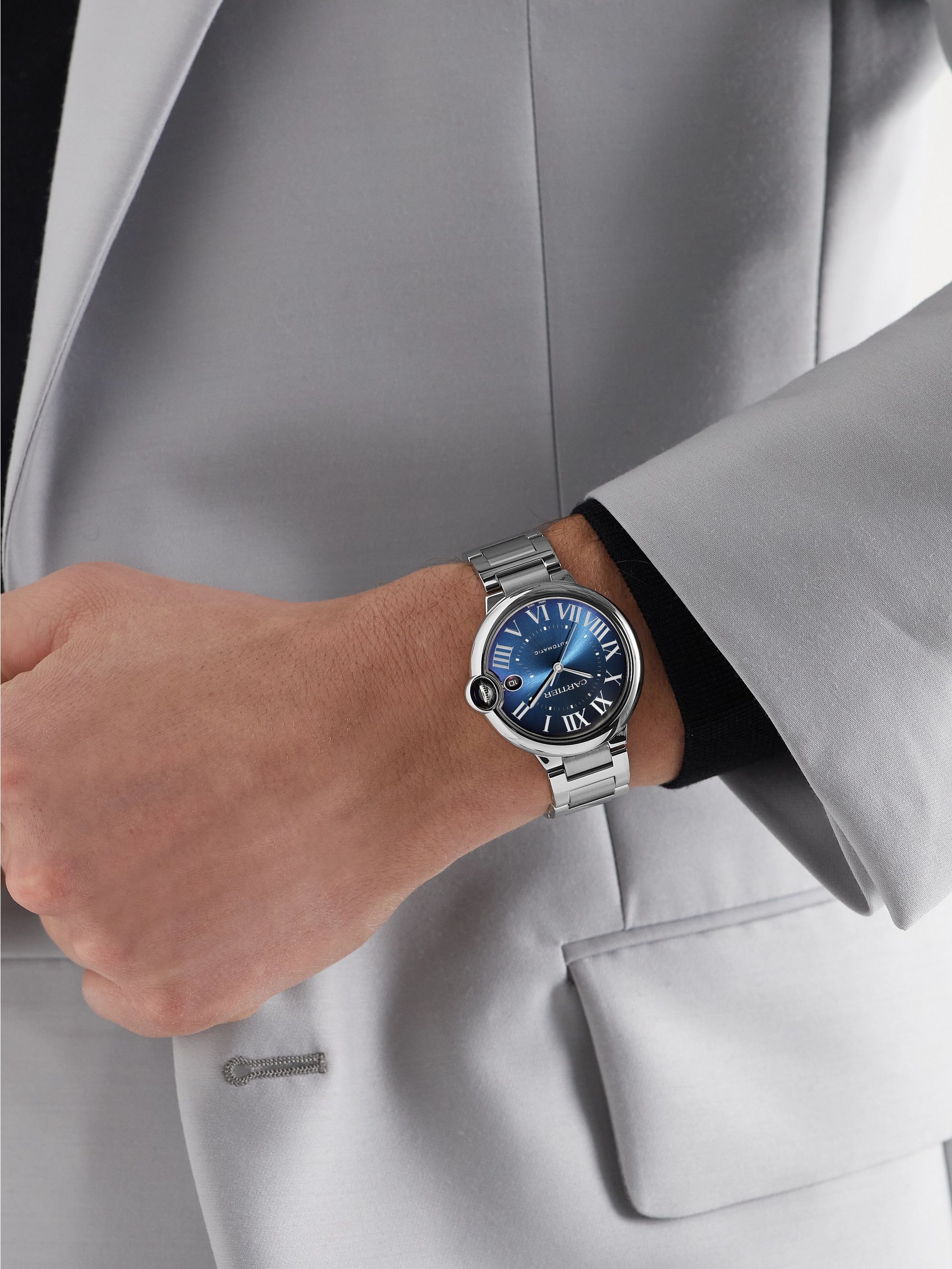 Cartier Debuts Ballon Bleu Automatic 40 mm