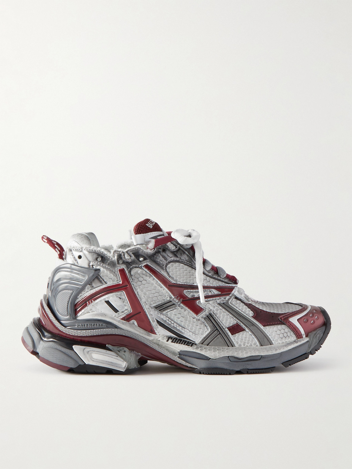 Balenciaga Runner Nylon, Mesh and Rubber Sneakers - Men
