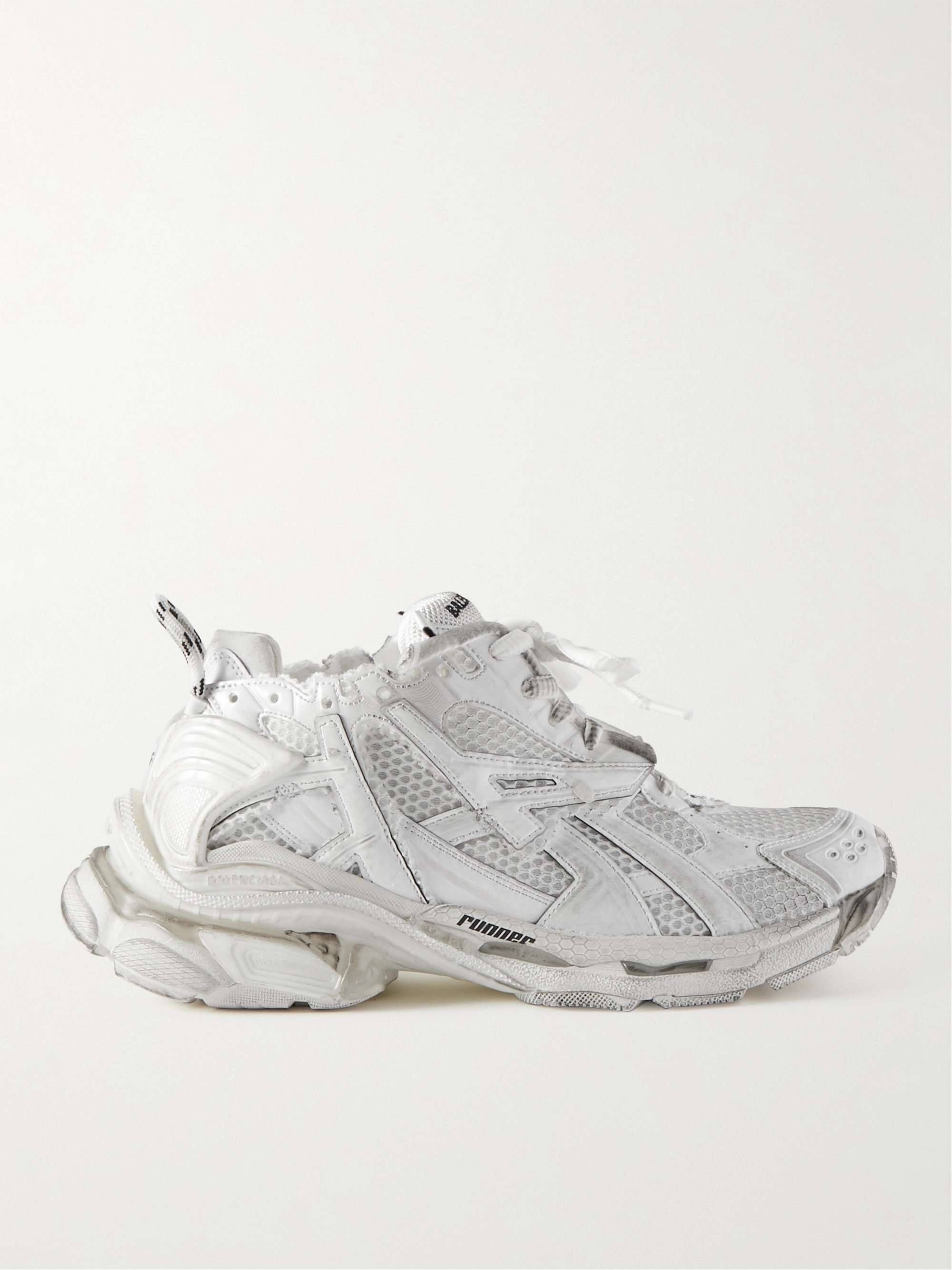Balenciaga Runner Sneaker White  END US