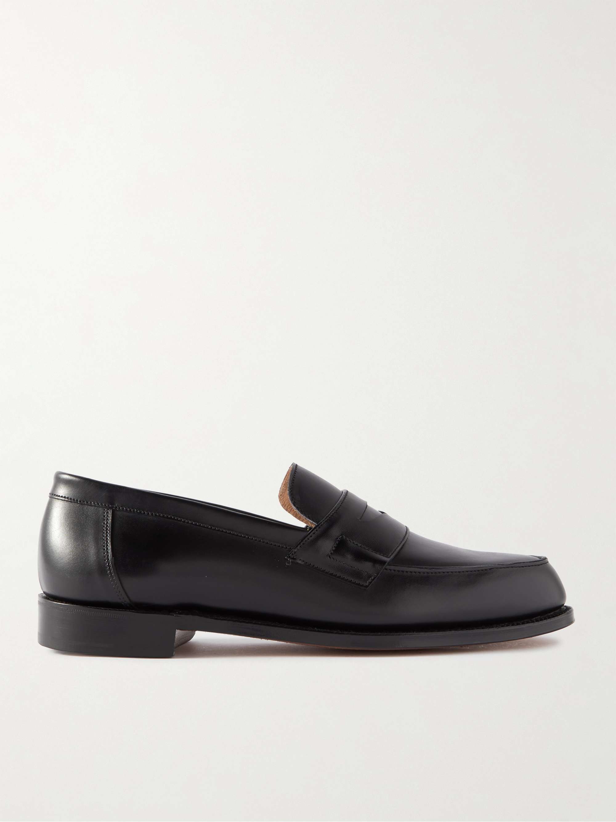 Bunke af bluse bacon GRENSON Epsom Leather Penny Loafers for Men | MR PORTER