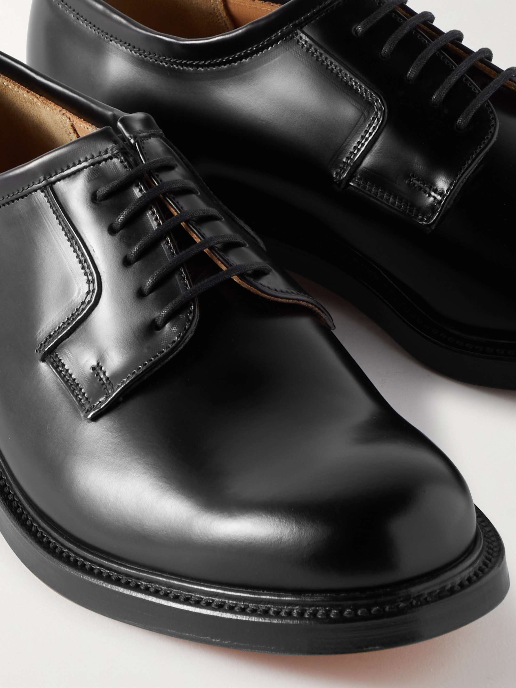 GRENSON Camden Leather Derby Shoes
