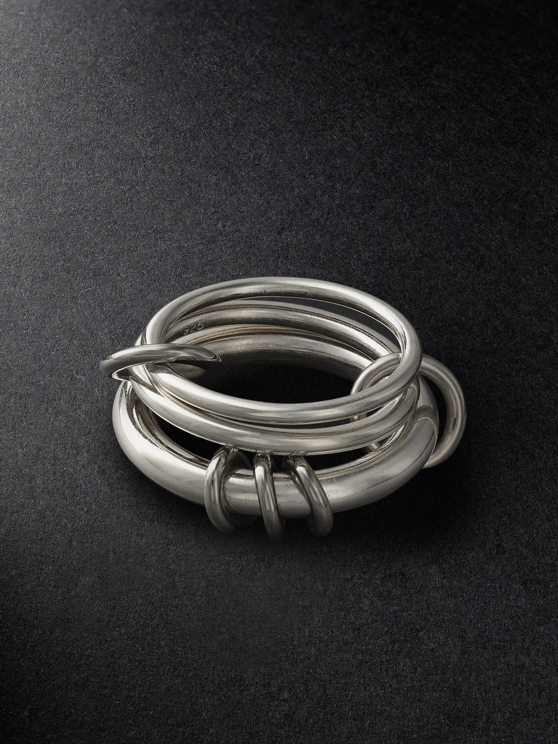 Spinelli Kilcollin - Orion Silver and Blackened Gold Ring - Men - Silver - 9