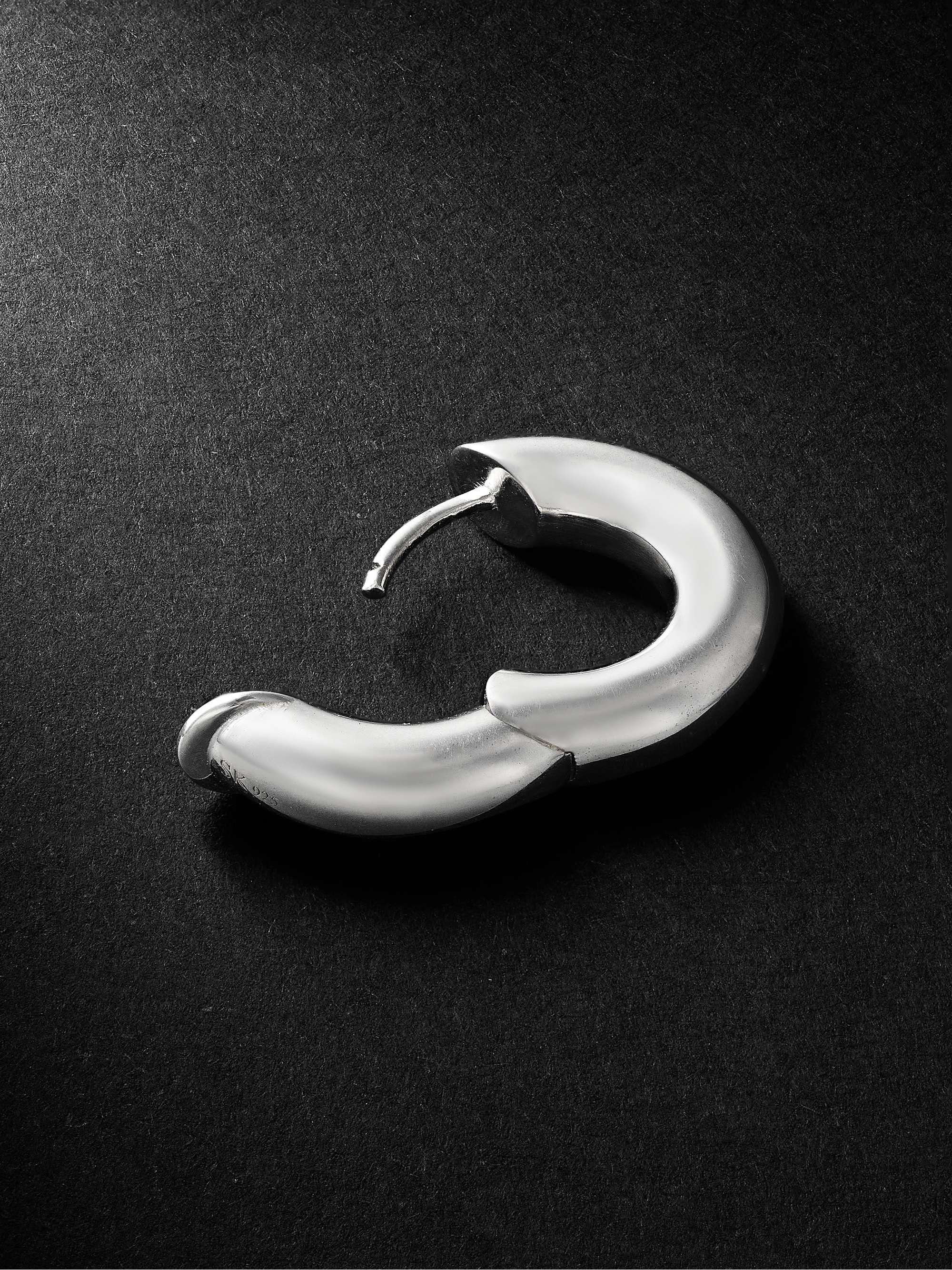 SPINELLI KILCOLLIN Megahoop Silver Single Hoop Earring